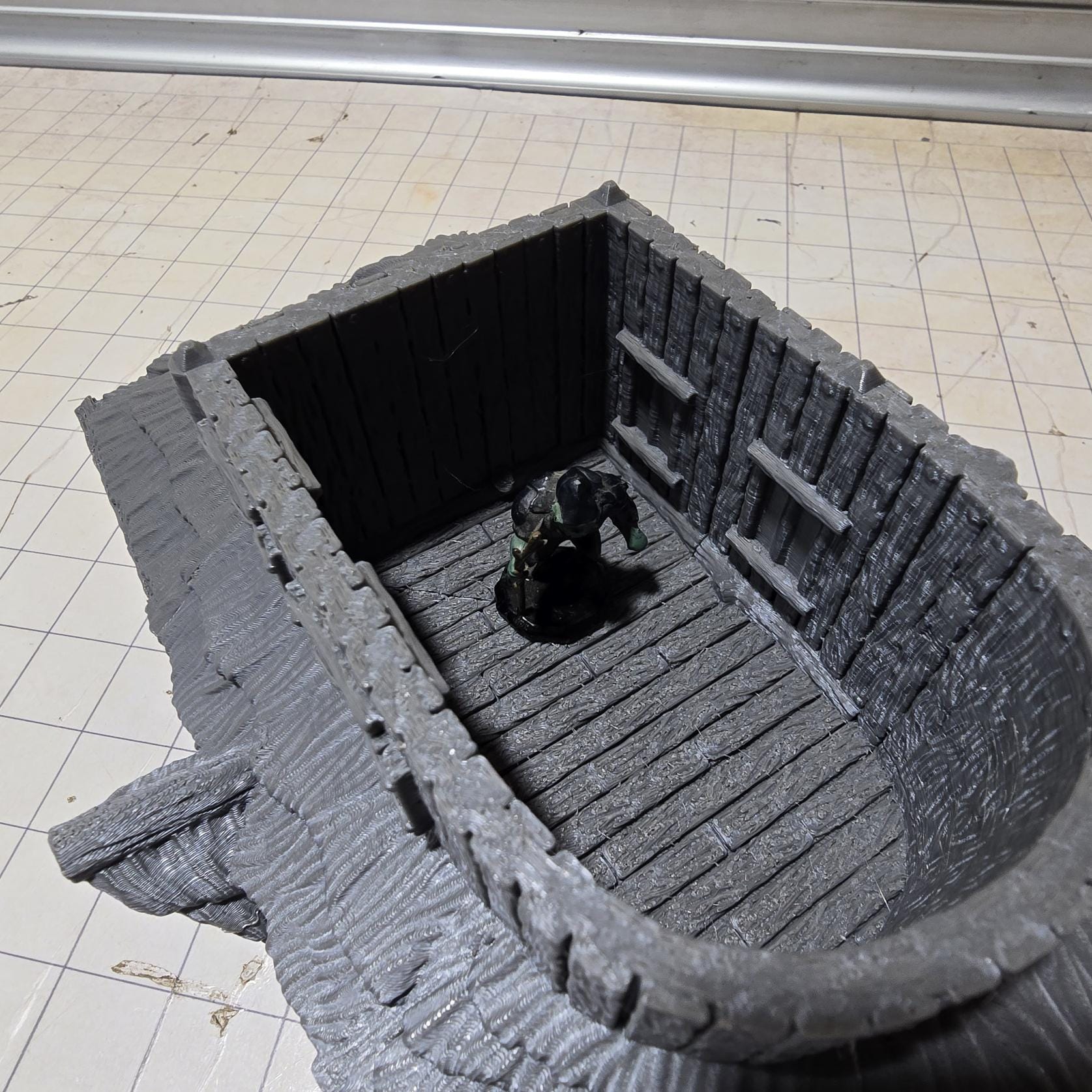 Viking Market Building: Medieval Era Marketplace Model for Tabletop RPGs and Dioramas