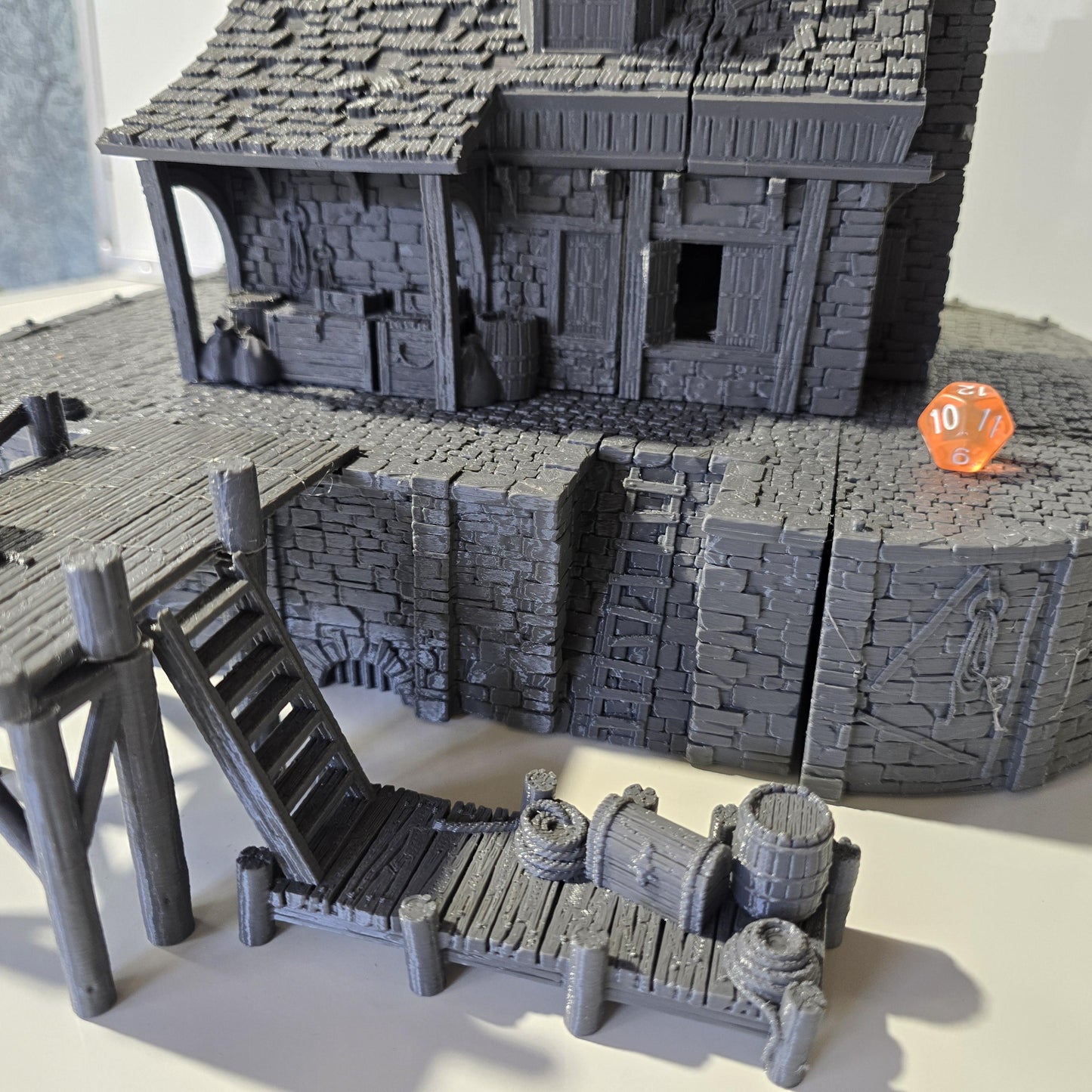 Ancrabourg, Fisherman's Hut, Port Royal, Skirmish, D&D Terrain, Tabletop Terrain