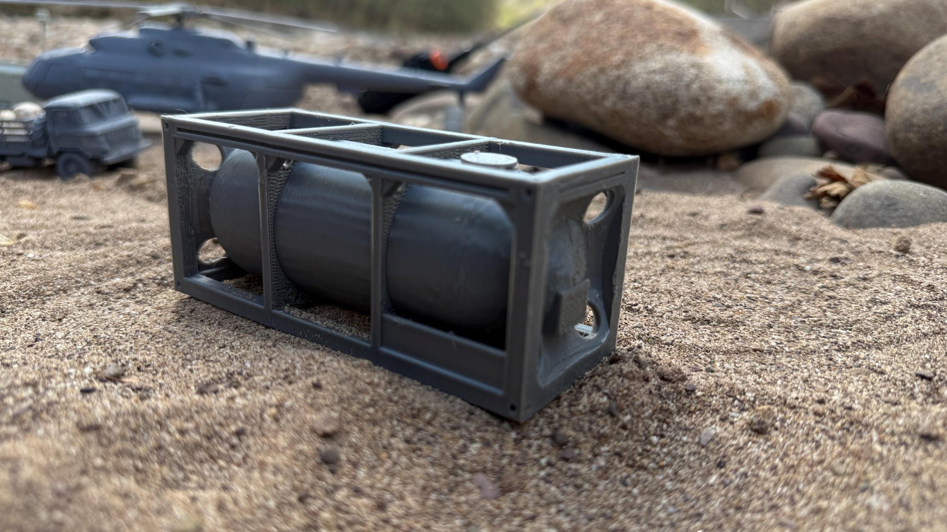 20Ft Bulk fluid container, ISO shipping container, radio center, broadcasting, truck