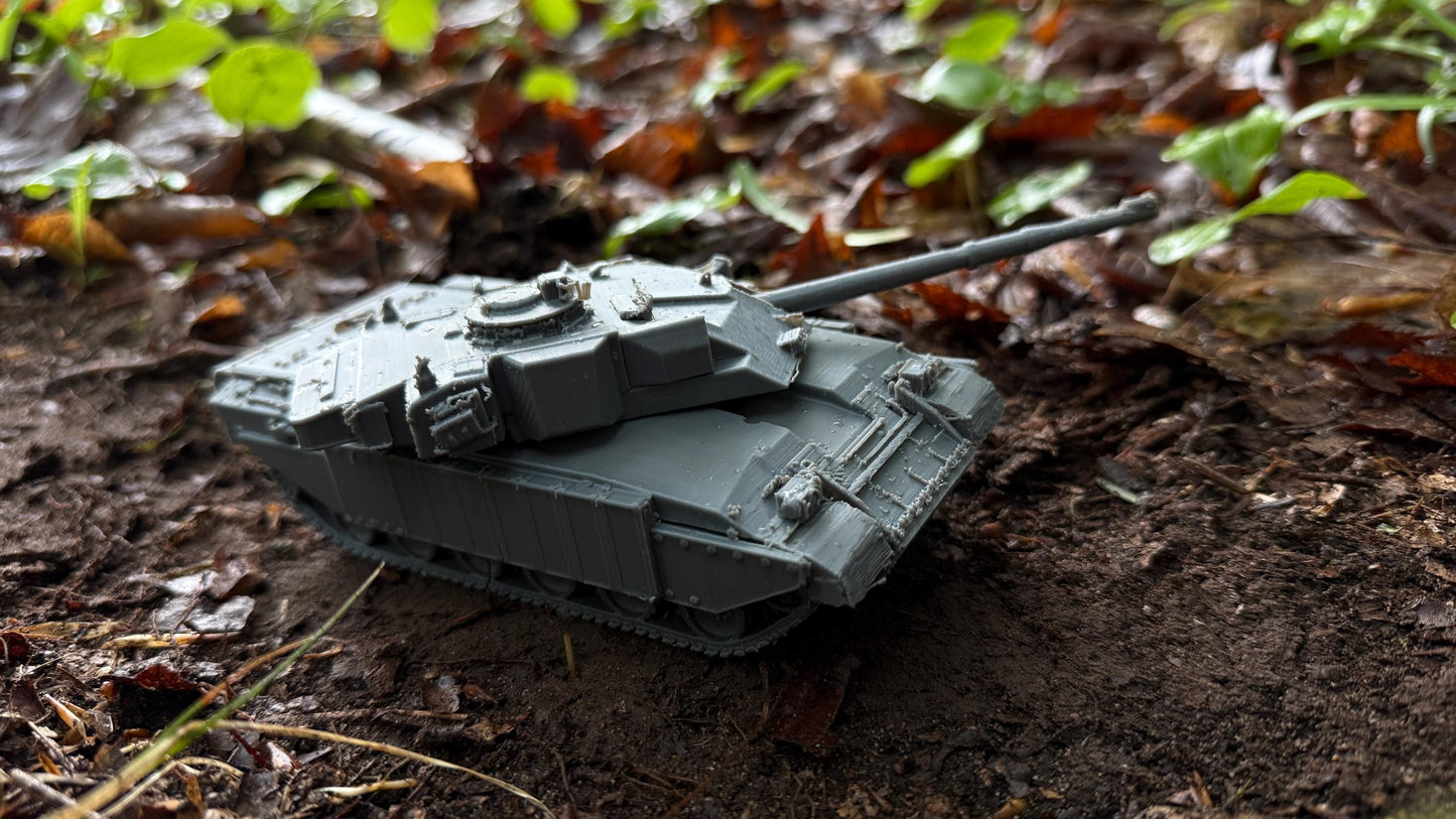 Challenger 1, MBT, Moveable, removeable turrets, Modern warfare, Tanks, 28mm 1:65