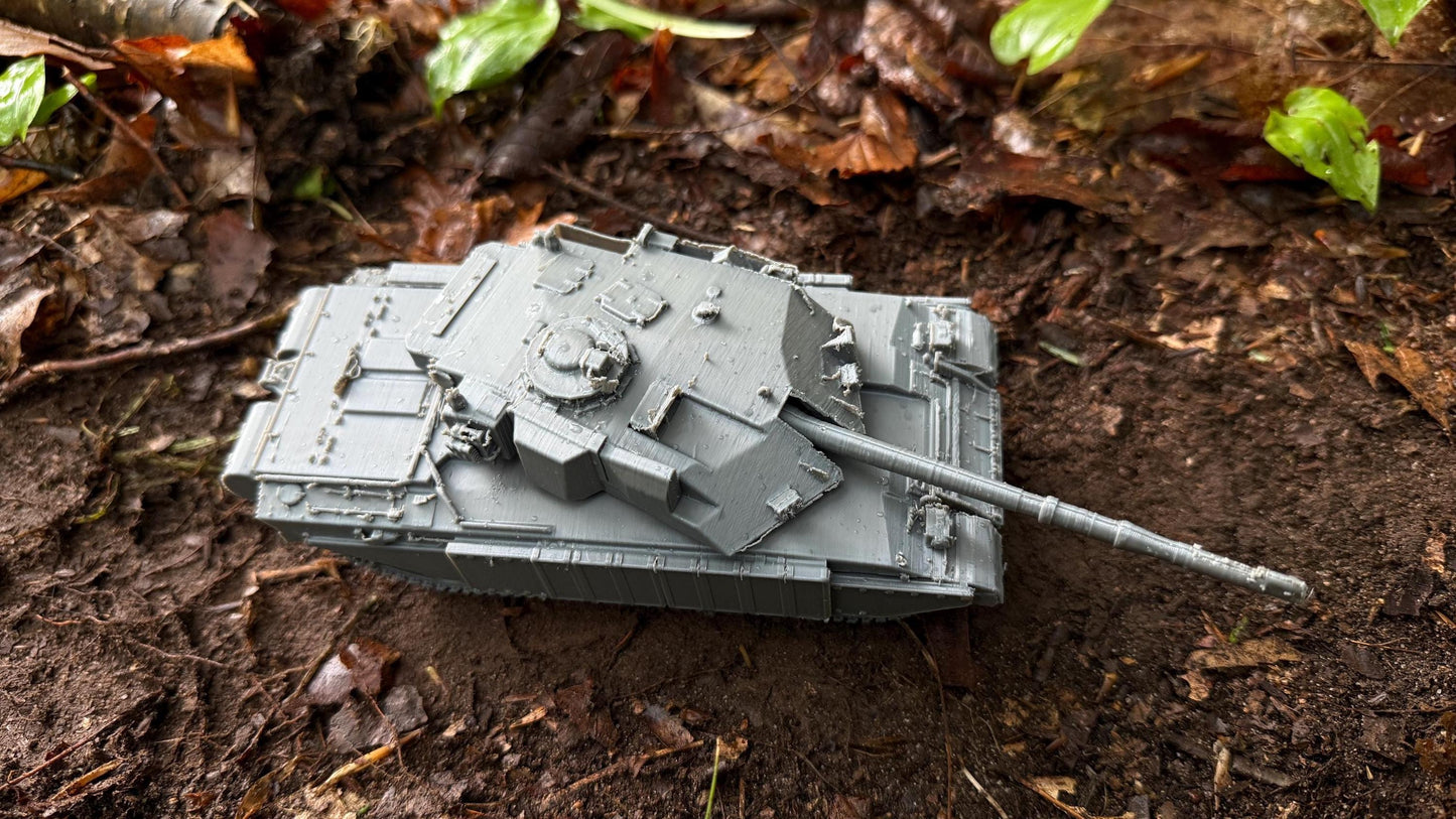 Challenger 1, MBT, Moveable, removeable turrets, Modern warfare, Tanks, 28mm 1:65