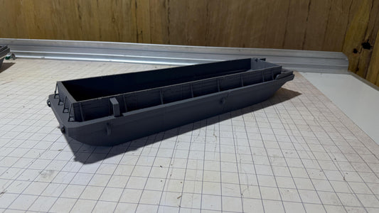 Cargo Barge, River Barge, Bulk shipping, river boat, Floatable, Ship, supplement, playable interior