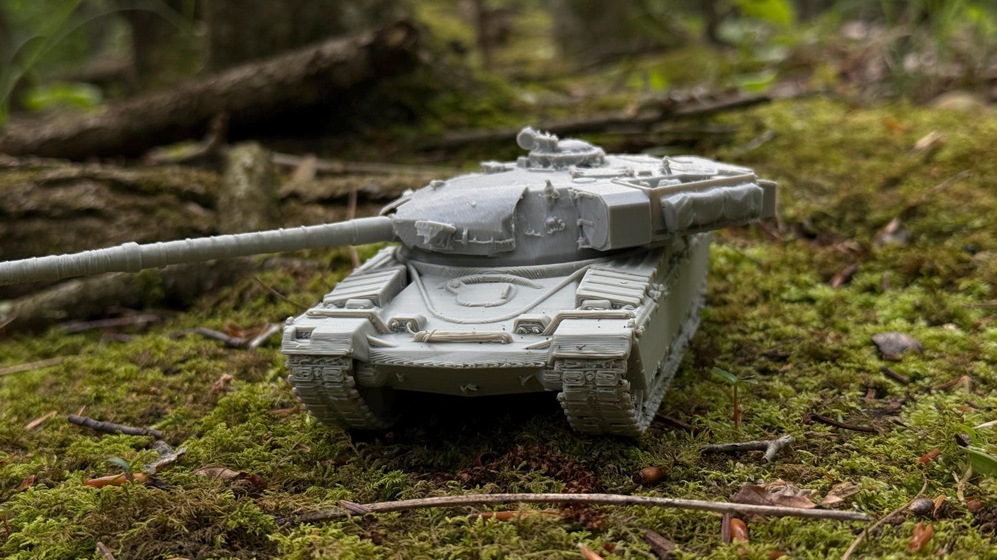 Chieftain Mk5, MBT, Moveable, removeable turrets, Modern warfare, Tanks, 28mm 1:65