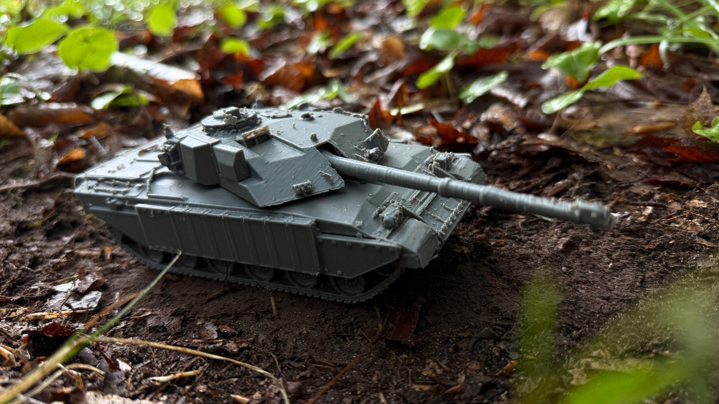 Challenger 1, MBT, Moveable, removeable turrets, Modern warfare, Tanks, 28mm 1:65