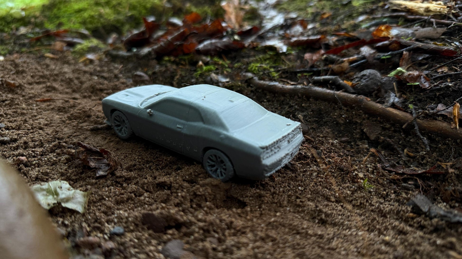 Dodge Challenger concept car, civilian car, Modern warfare, Tabletop terrain, WW2, Modern tank,