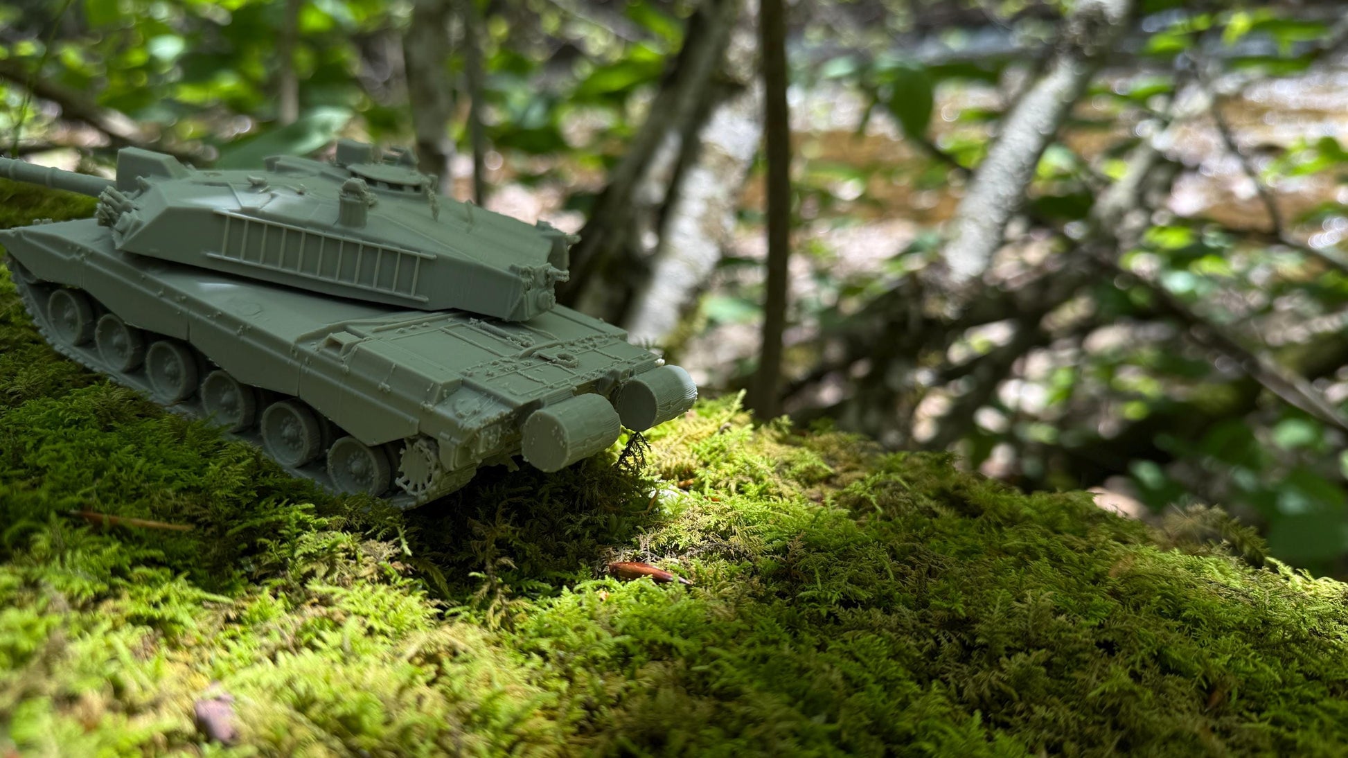 Challenger 2, MBT, Moveable, removeable turrets, Modern warfare, Tanks, 28mm 1:65