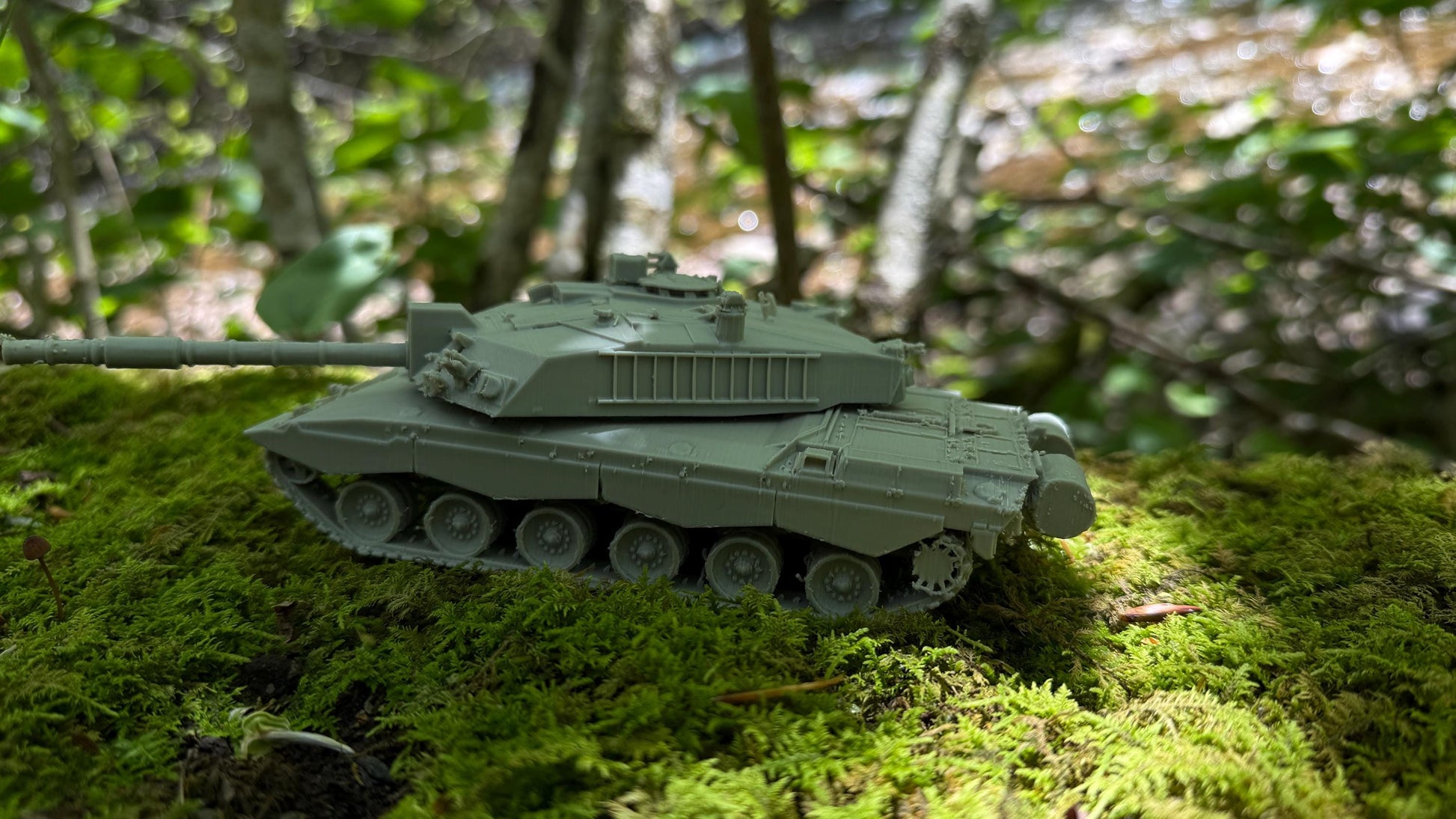 Challenger 2, MBT, Moveable, removeable turrets, Modern warfare, Tanks, 28mm 1:65