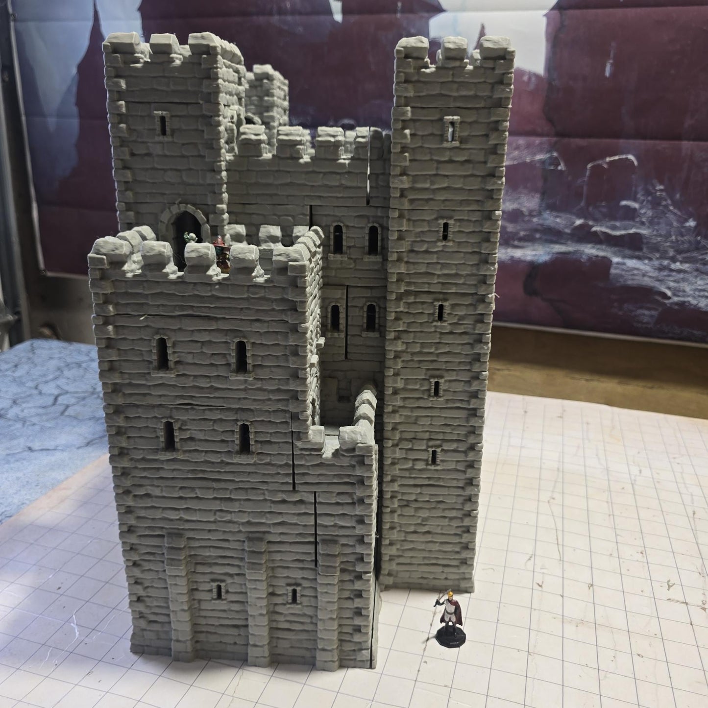 Old Norman Keep, 6 Levels, Keep, Castle, Defense, dungeons and dragons