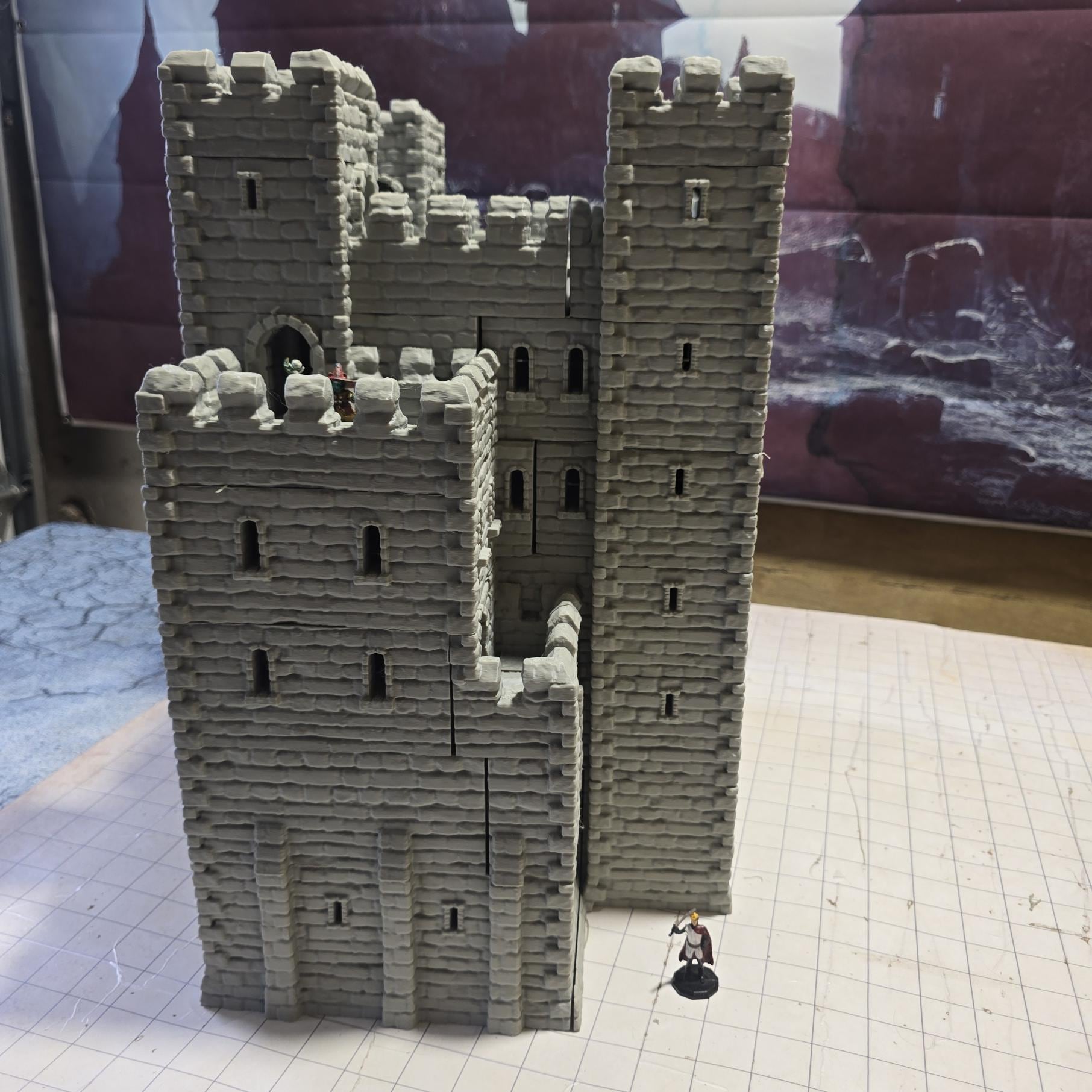 Old Norman Keep, 6 Levels, Keep, Castle, Defense, dungeons and dragons