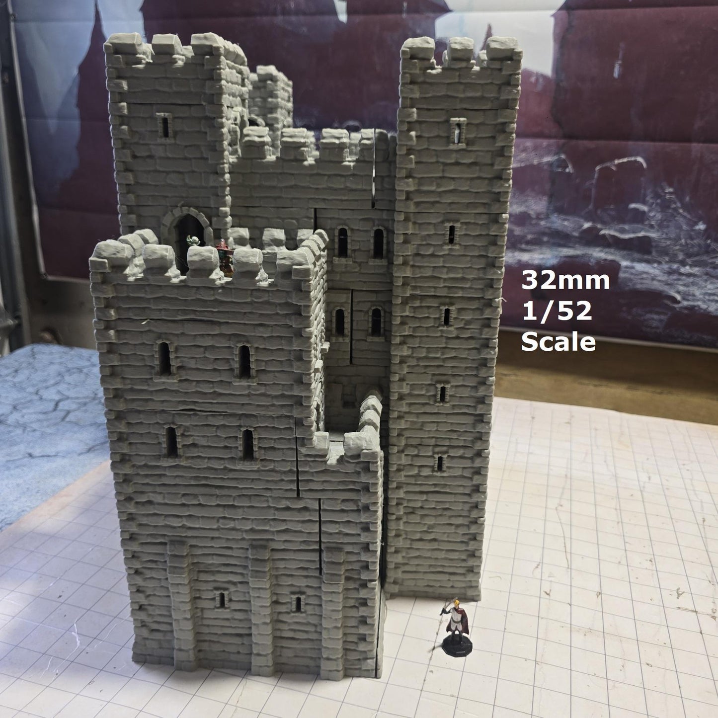 Old Norman Keep, 6 Levels, Keep, Castle, Defense, dungeons and dragons