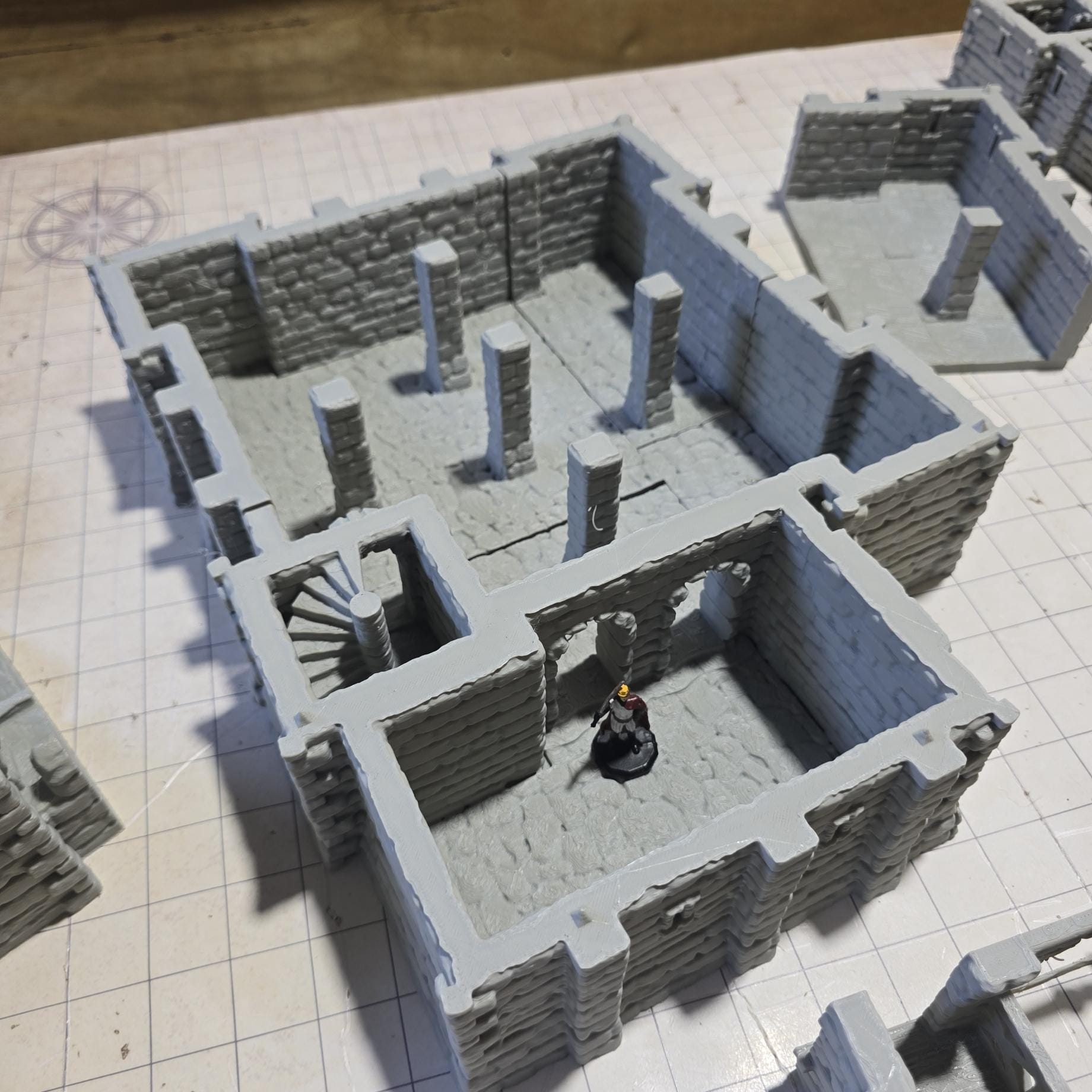 Old Norman Keep, 6 Levels, Keep, Castle, Defense, dungeons and dragons