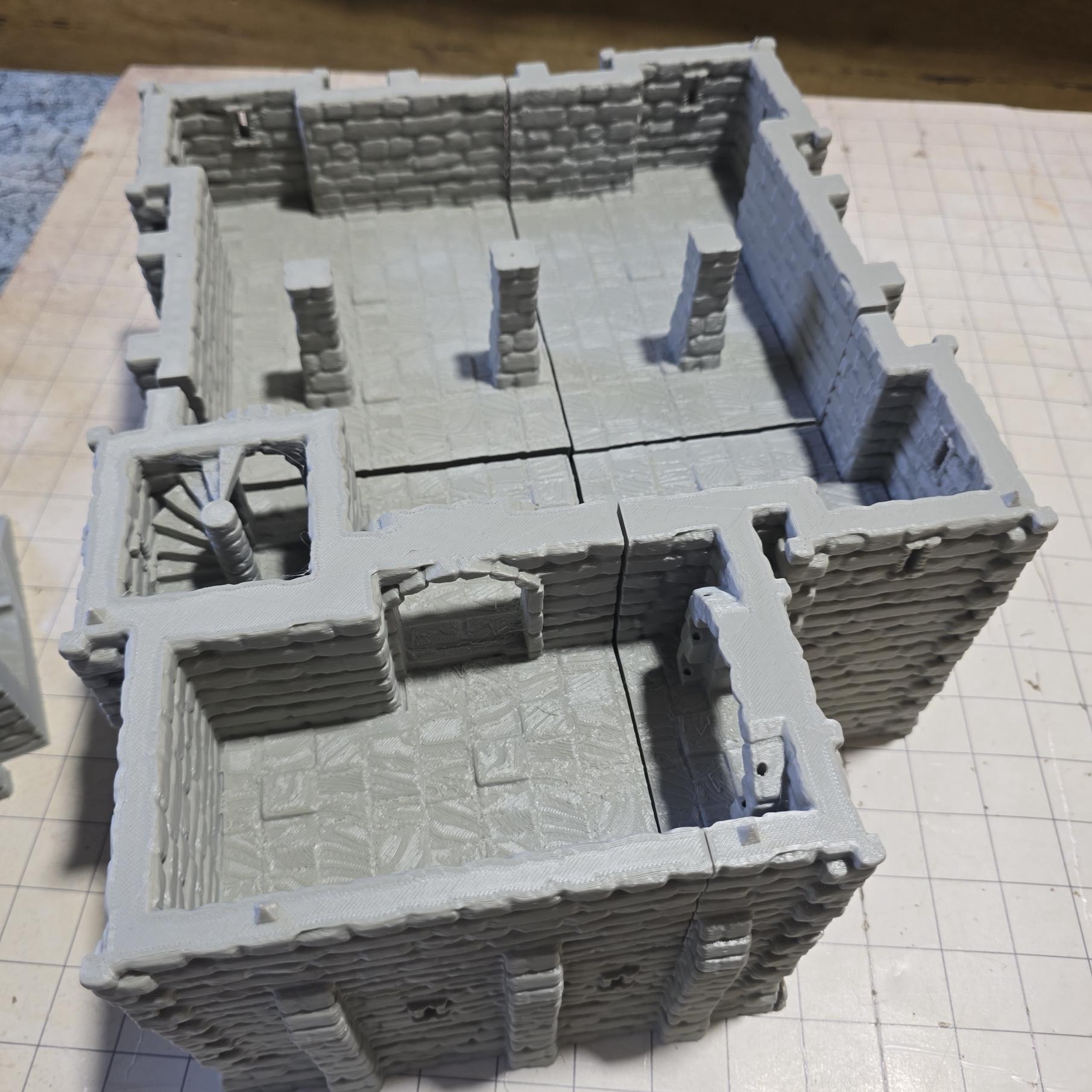 Old Norman Keep, 6 Levels, Keep, Castle, Defense, dungeons and dragons