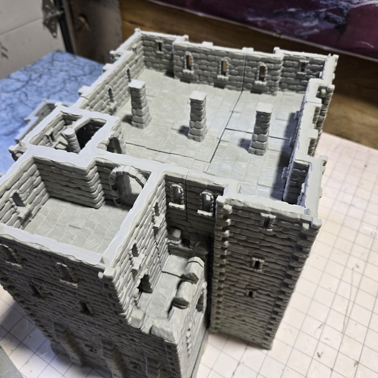 Old Norman Keep, 6 Levels, Keep, Castle, Defense, dungeons and dragons