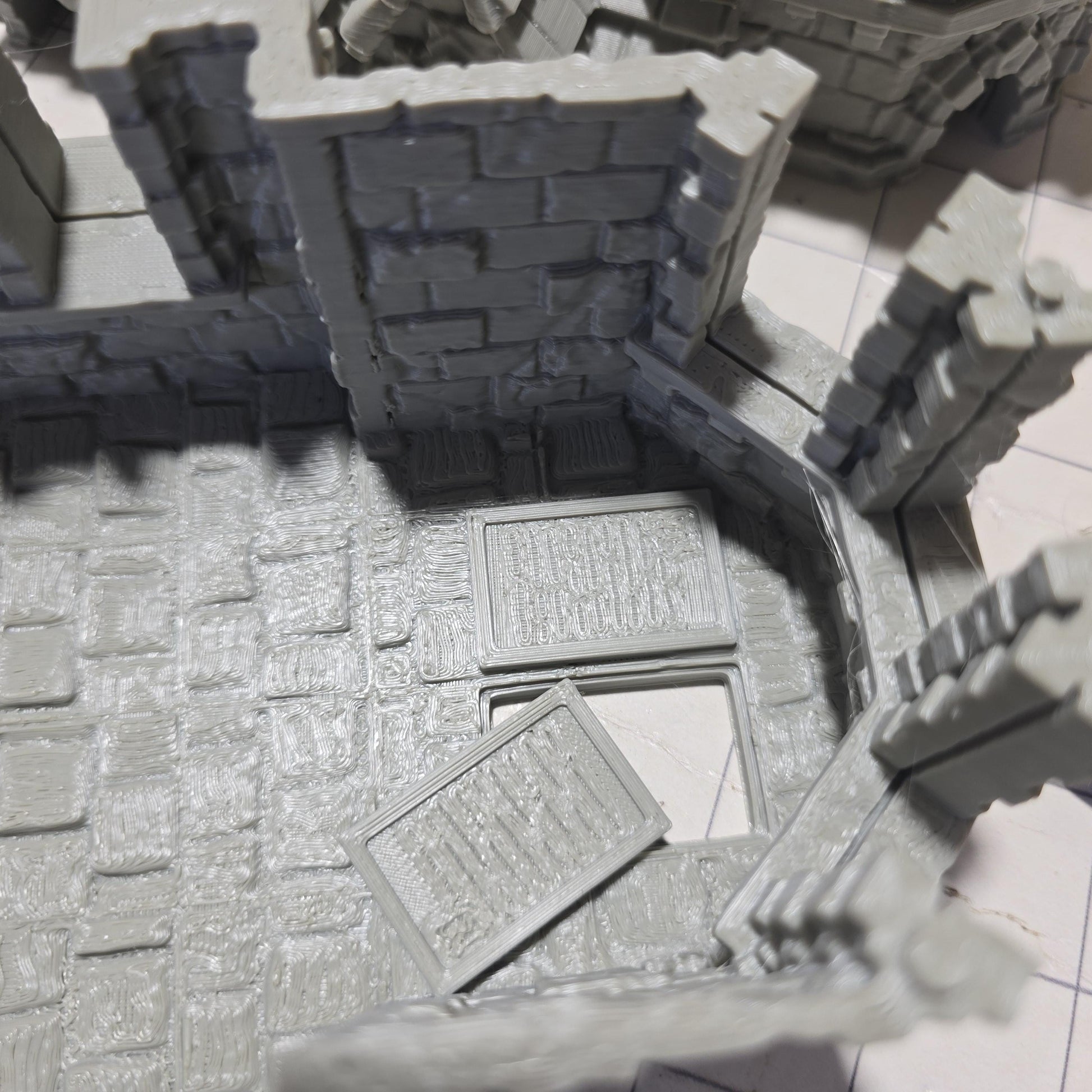 Arkenfel Stone Chapel, Osgiliath Chapel, STone Chapel, Dungeons and Dragons, LOTR, . 28mm Terrain