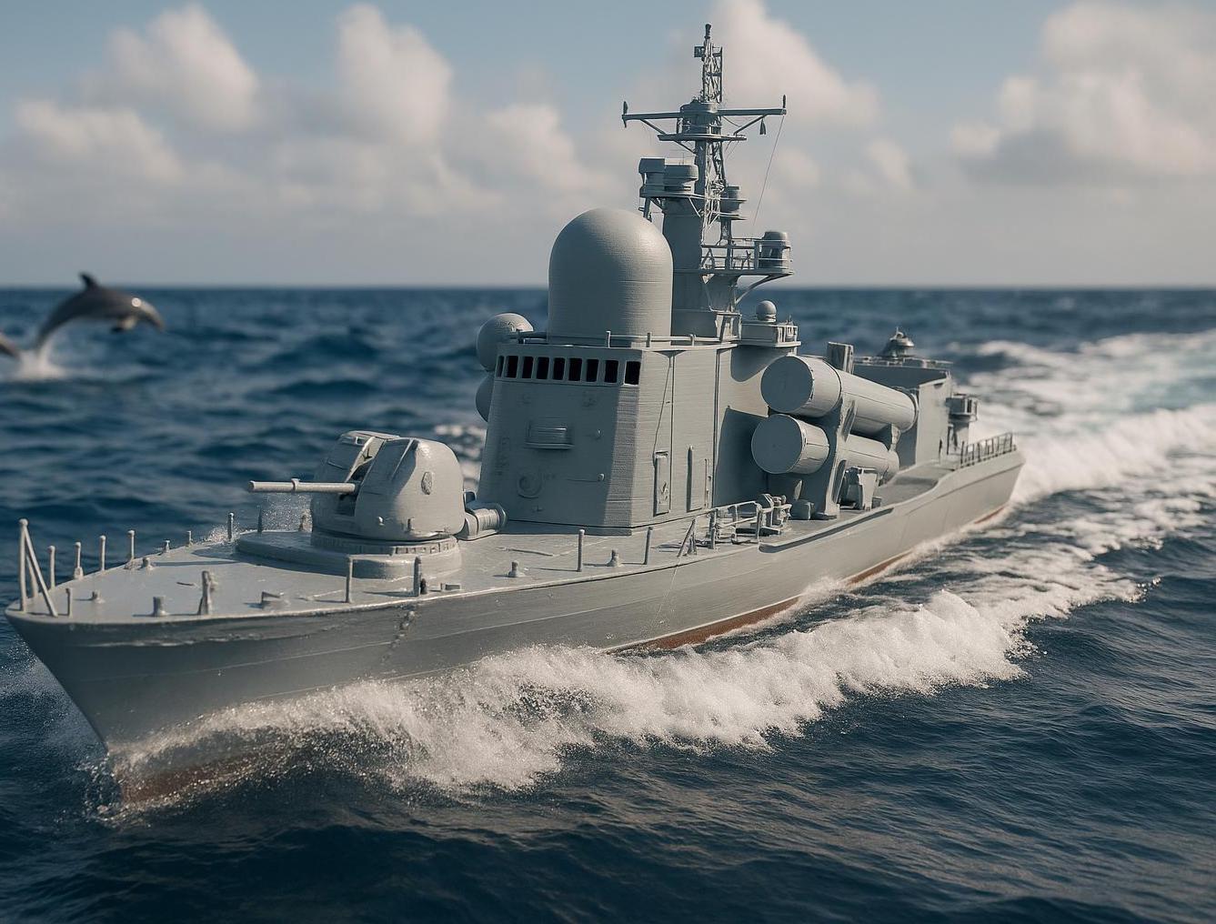 Tarantul class Corvette, Missile Corvette, patrol boat, Russian navy, Soviet, Navy, Ship, Attack boat, Hollow interior.