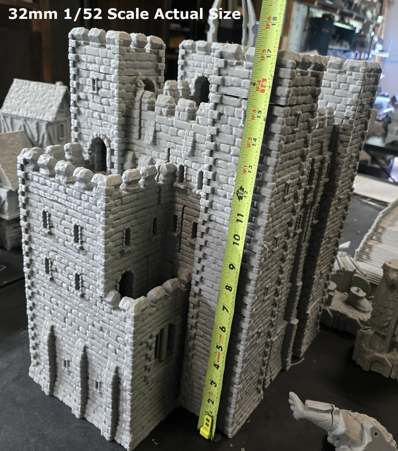 Old Norman Keep, 6 Levels, Keep, Castle, Defense, dungeons and dragons