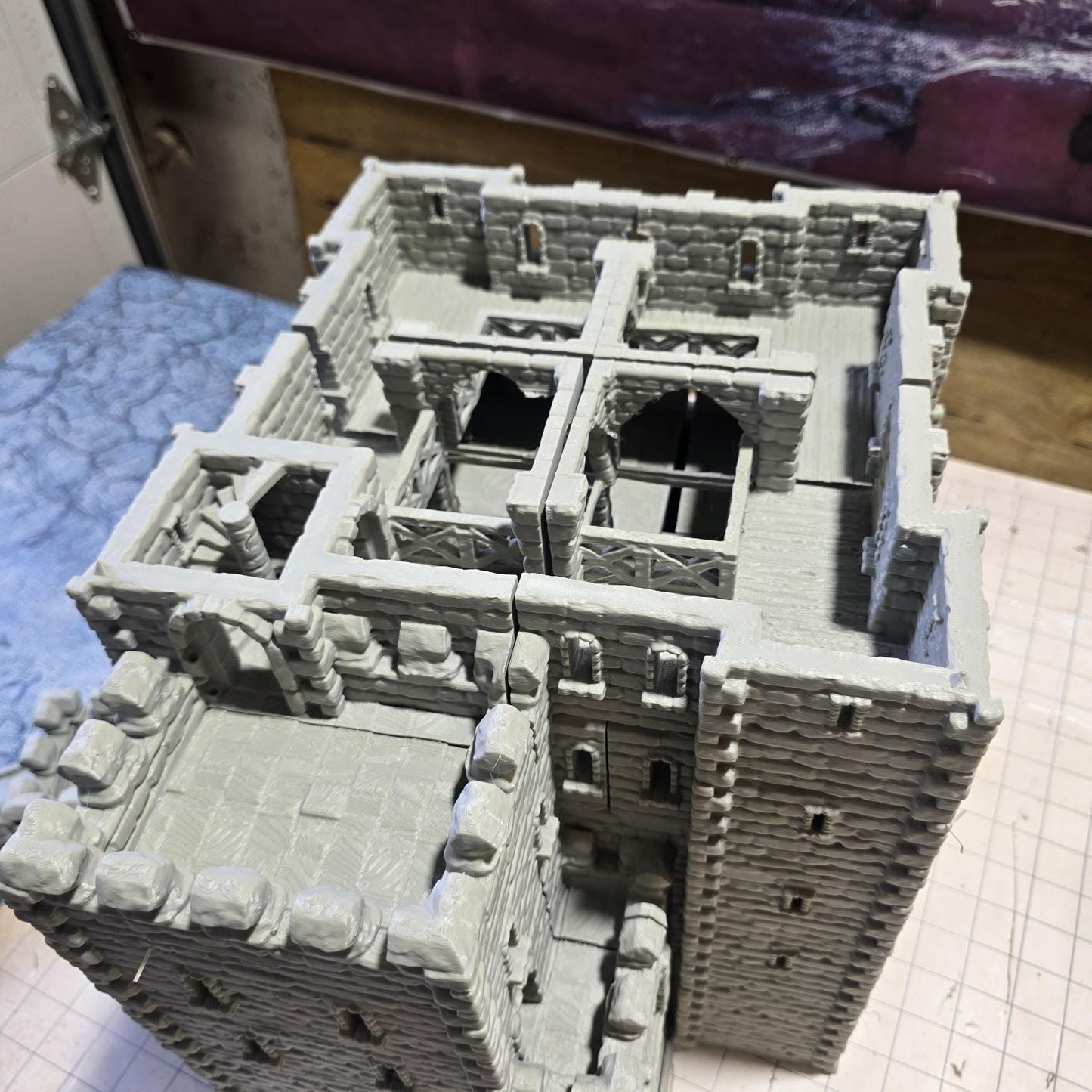 Old Norman Keep, 6 Levels, Keep, Castle, Defense, dungeons and dragons