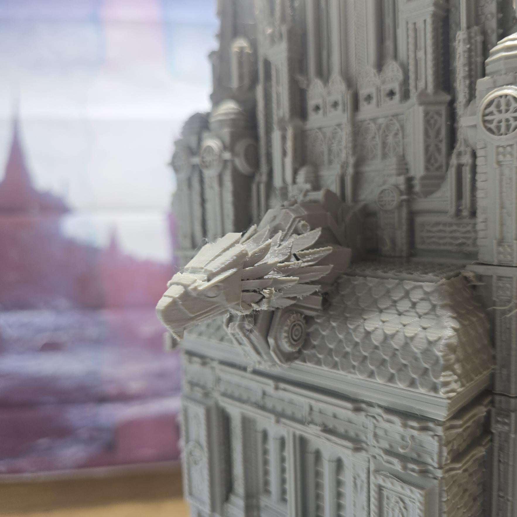 Imperium Arch Gate: Grimdark Medieval Arch Model, Detailed Tabletop Terrain for Model Railroading, 28mm Scale Fantasy Structure