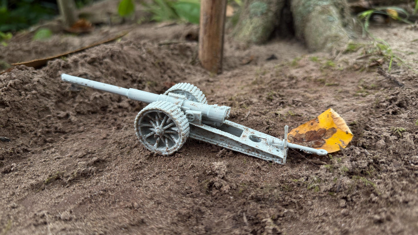 BL 6 inch cannon, artillery, Naval gun, ww1, ww2, tabletop gaming, tabletop terrain