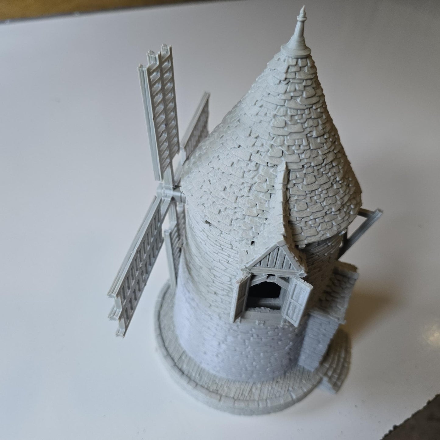 Greendale Windmill: Historical Colonial Windmill for D&D, Model Railroading, and Wargaming