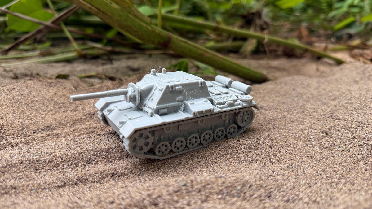 SU-76I Assault Gun: WWII Soviet Tank Destroyer 28MM Tabletop Terrain, Model Railroading, Gaming