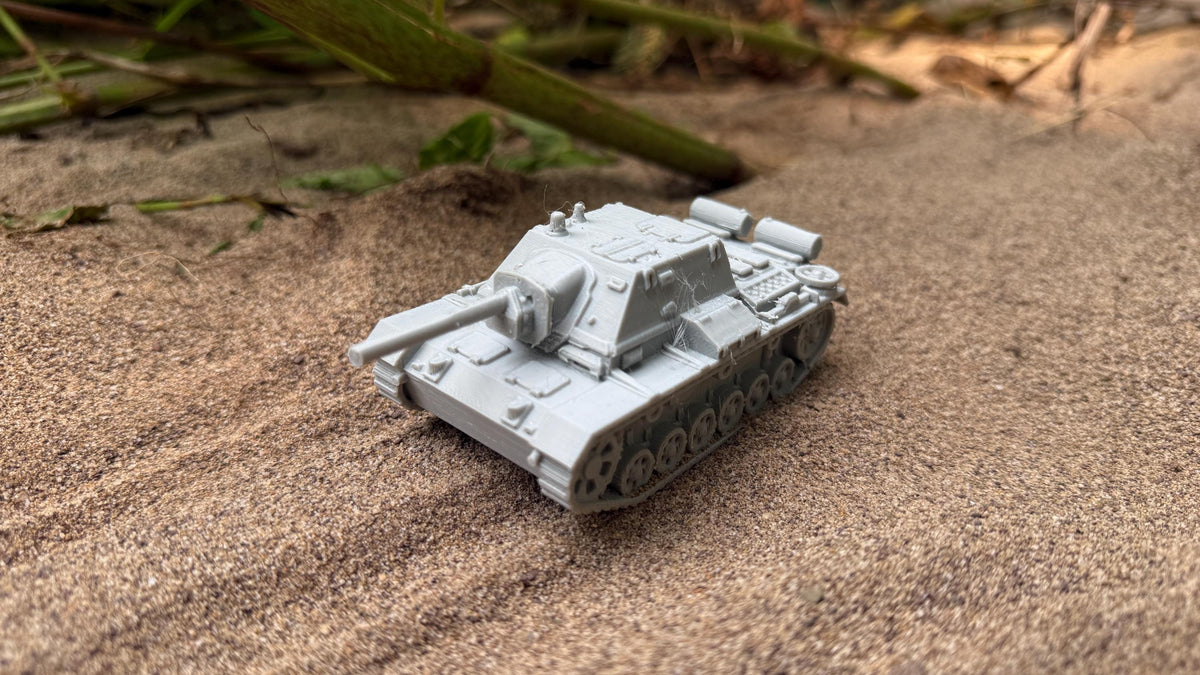 SU-76I Assault Gun: WWII Soviet Tank Destroyer 28MM Tabletop Terrain, Model Railroading, Gaming