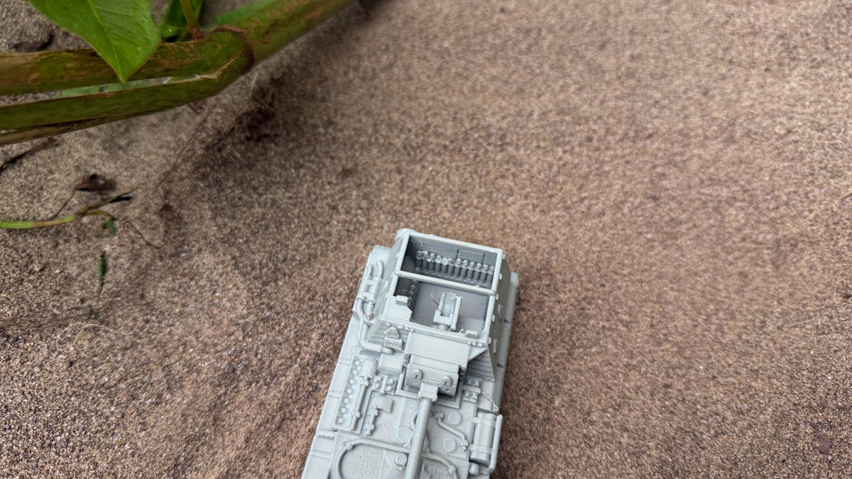 SU-85B Assault Gun: WWII Soviet Light Tank Destroyer 28MM Tabletop Terrain, Model Railroading, Gaming