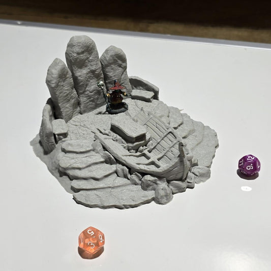Viking Burial Site: Medieval Burial Ground for D&D, Model Railroading and Wargaming