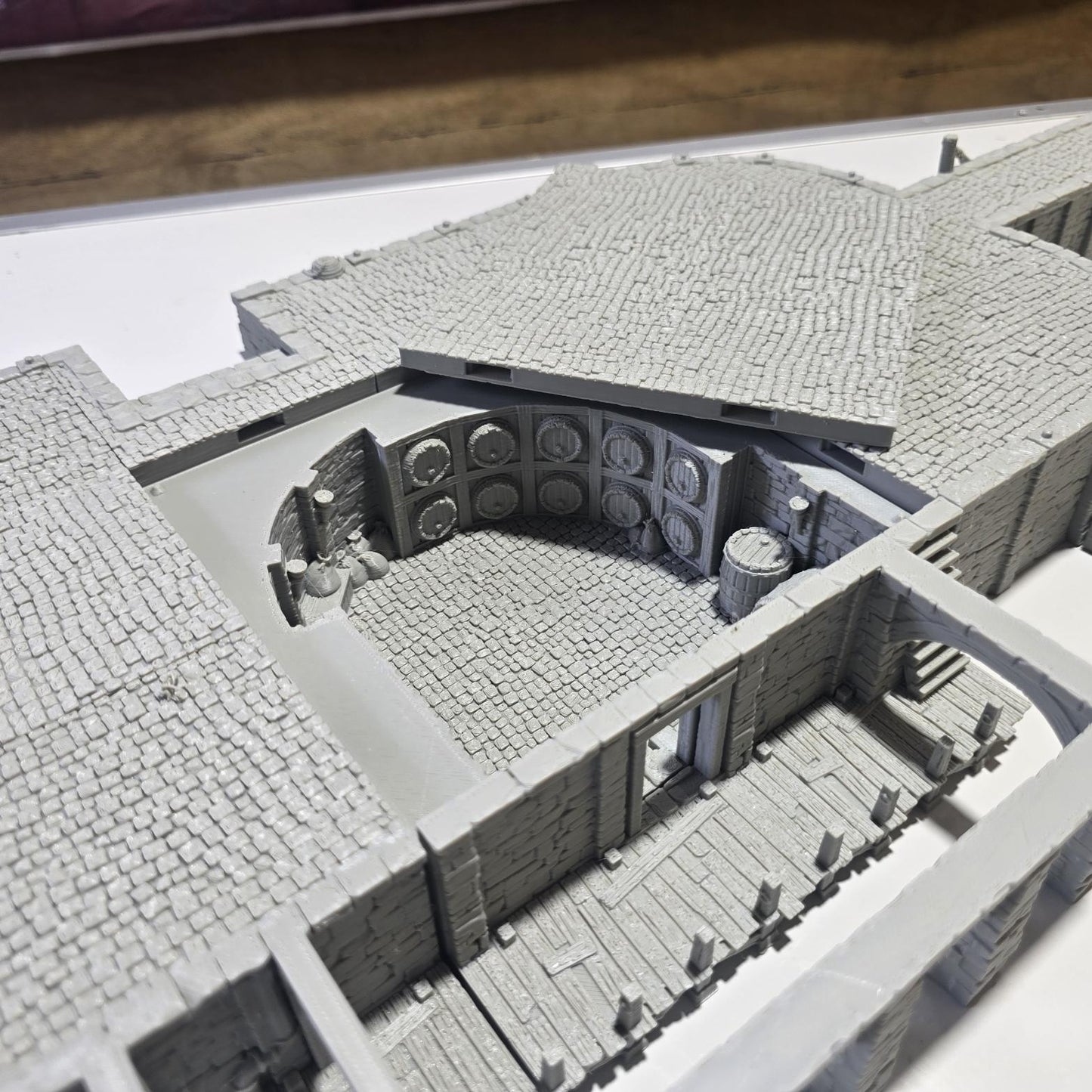 Ancrabourg Tavern, The Deepsea lantern Inn, Port Royal, Skirmish, D&D Terrain, Tabletop Terrain