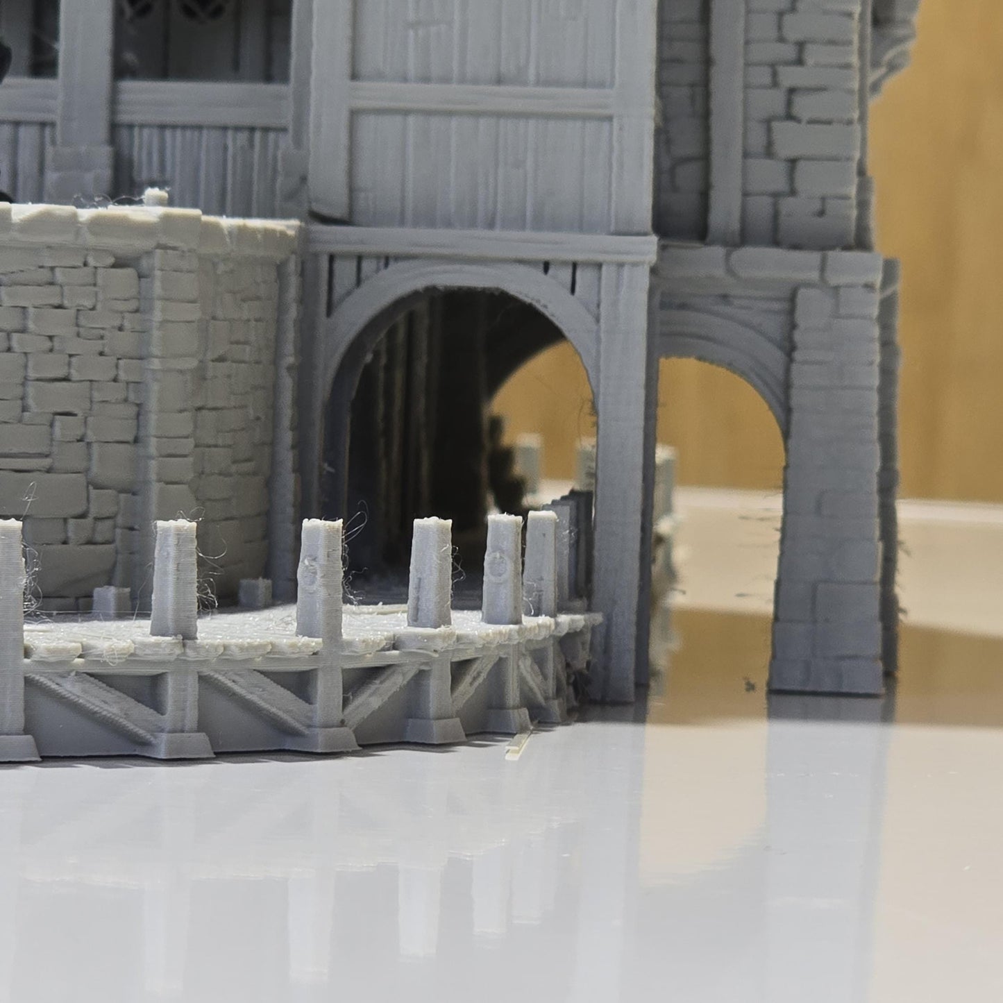 Ancrabourg Tavern, The Deepsea lantern Inn, Port Royal, Skirmish, D&D Terrain, Tabletop Terrain