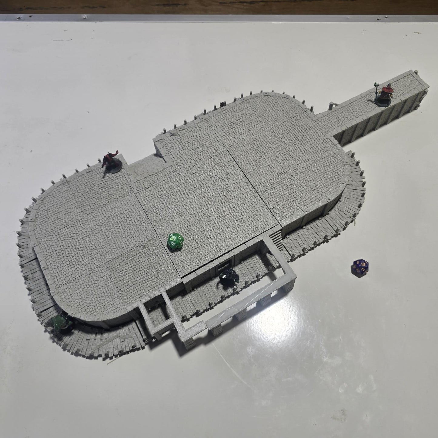 Ancrabourg Tavern, The Deepsea lantern Inn, Port Royal, Skirmish, D&D Terrain, Tabletop Terrain