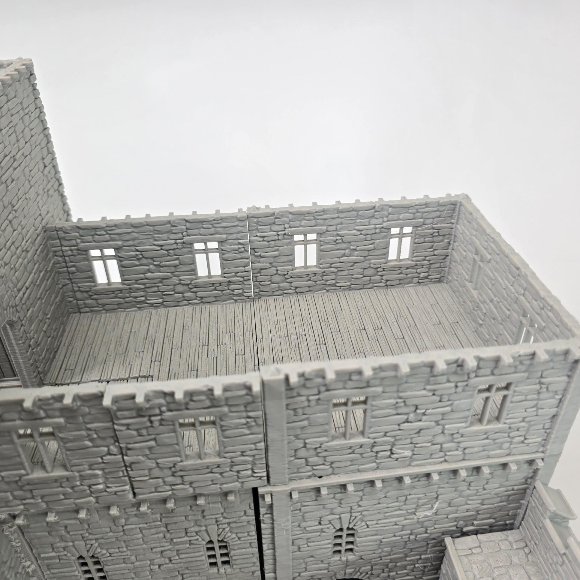 Greendale Castle: 14th Century Fortress for D&D, Model Railroading and Wargaming