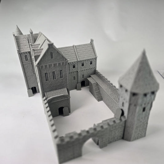 Greendale Castle: 14th Century Fortress for D&D, Model Railroading and Wargaming