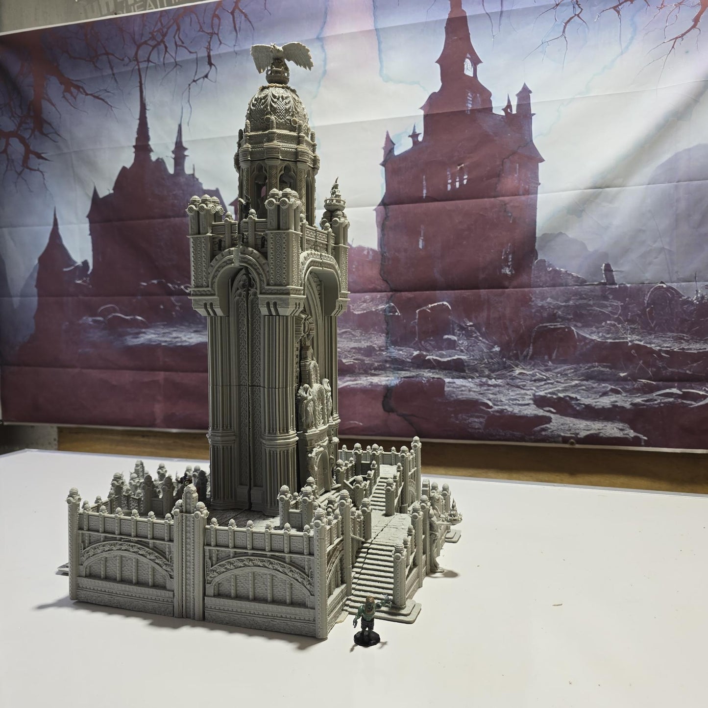 Twilight Tower Grimdark Imperium: Medieval Epoch Fortress - Tabletop Terrain for Wargaming and RPGs