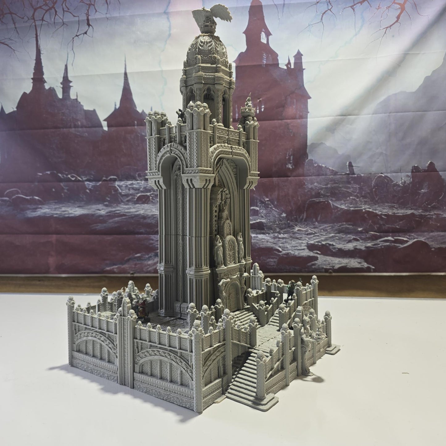 Twilight Tower Grimdark Imperium: Medieval Epoch Fortress - Tabletop Terrain for Wargaming and RPGs