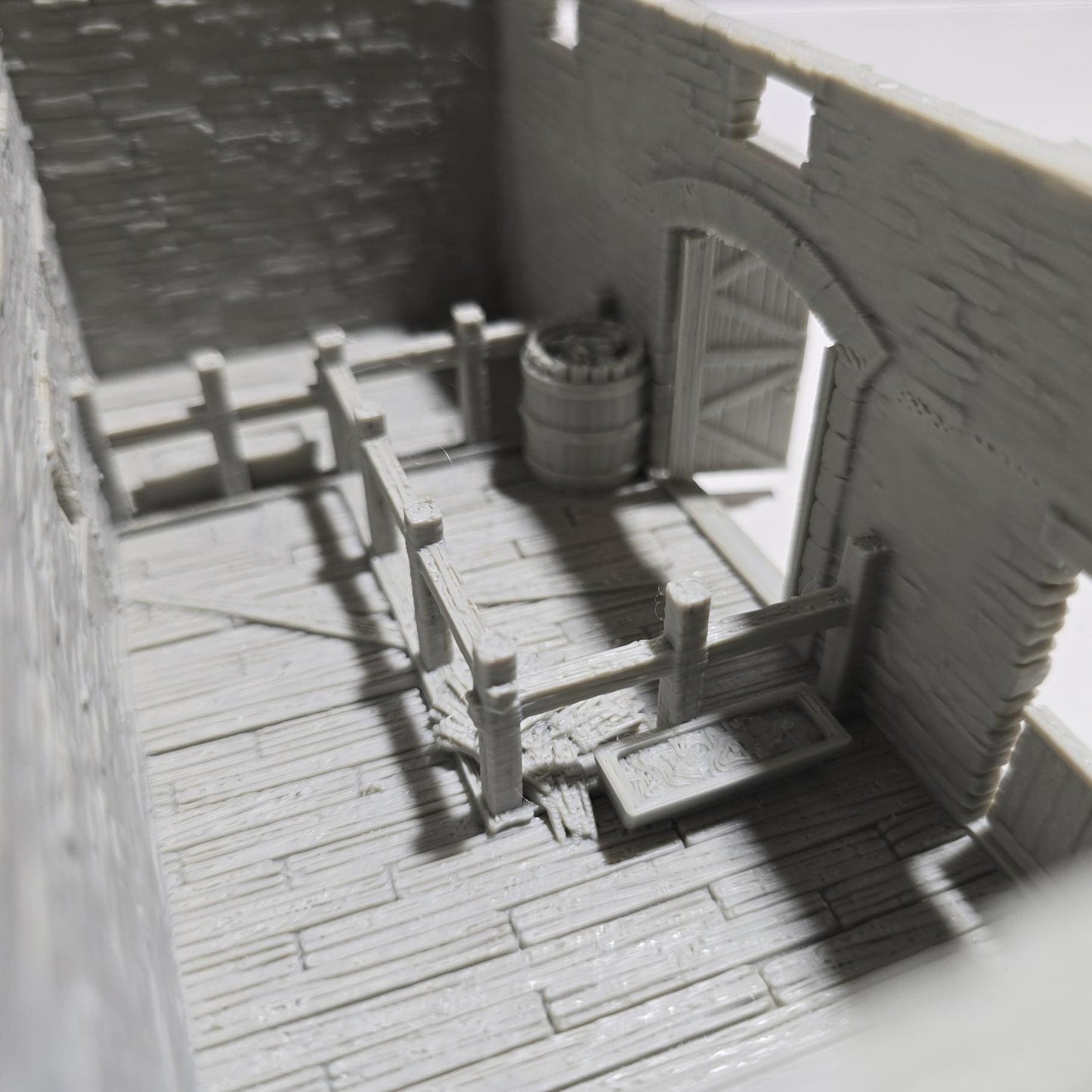 Greendale Cattle Shed: Historical Colonial Barn for D&D, Model Railroading, and Wargaming