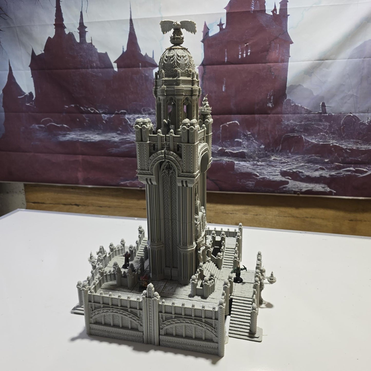 Twilight Tower Grimdark Imperium: Medieval Epoch Fortress - Tabletop Terrain for Wargaming and RPGs