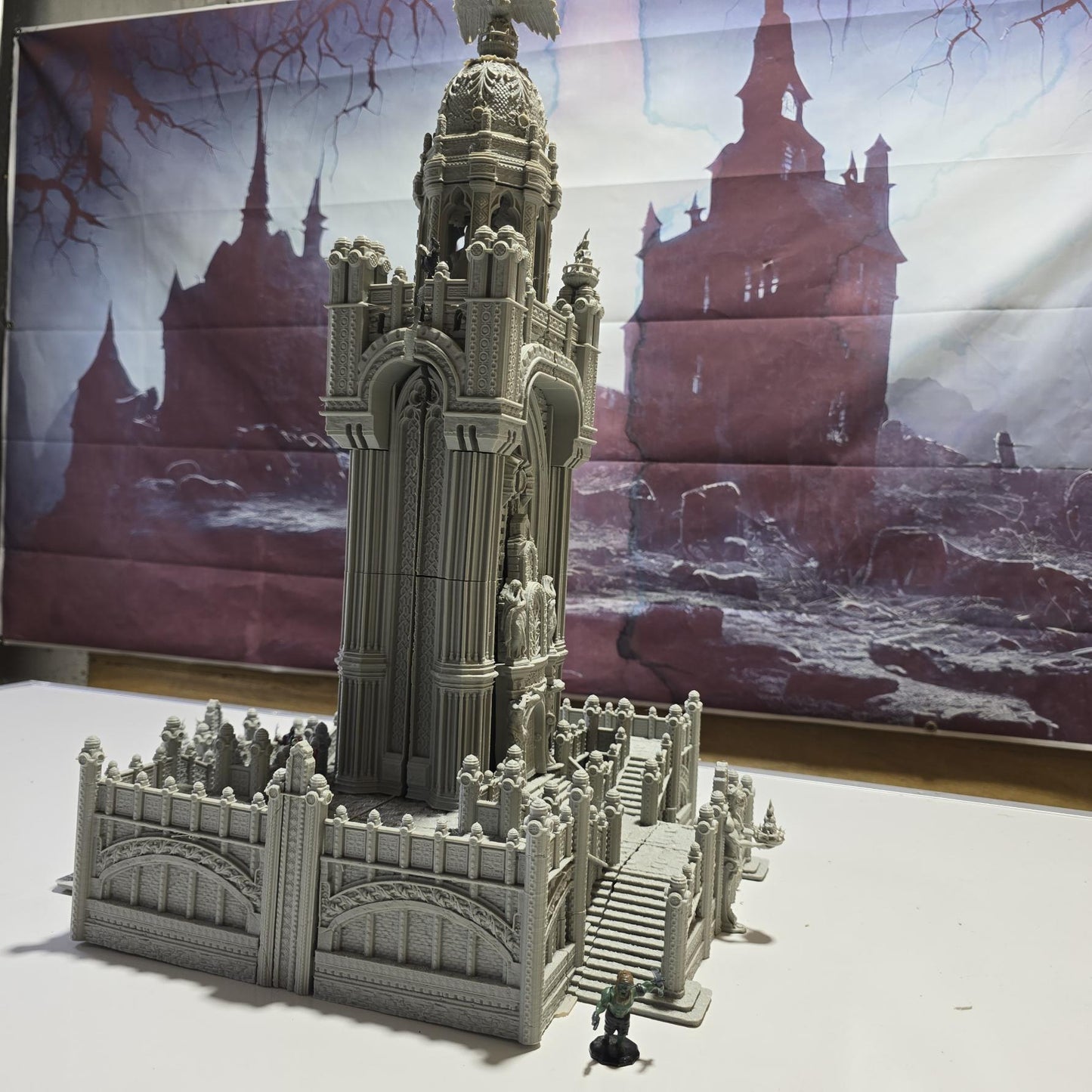 Twilight Tower Grimdark Imperium: Medieval Epoch Fortress - Tabletop Terrain for Wargaming and RPGs