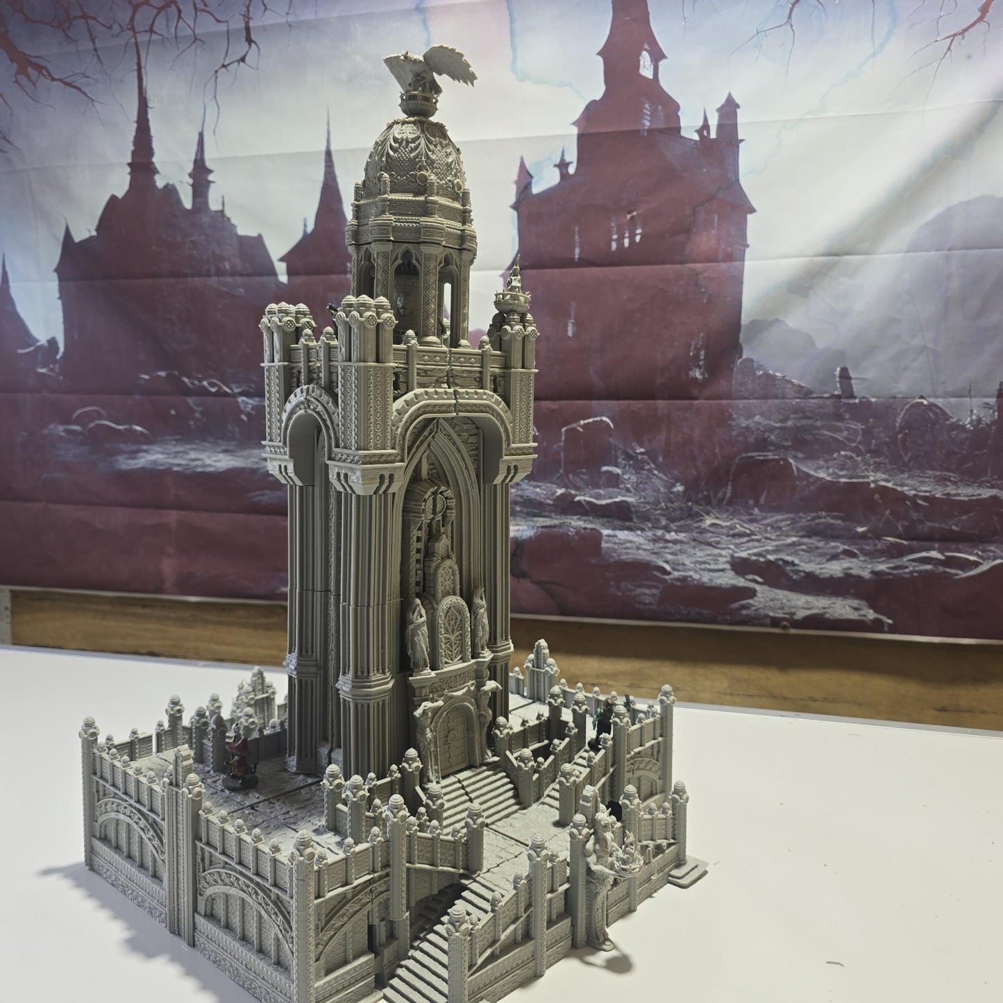 Twilight Tower Grimdark Imperium: Medieval Epoch Fortress - Tabletop Terrain for Wargaming and RPGs
