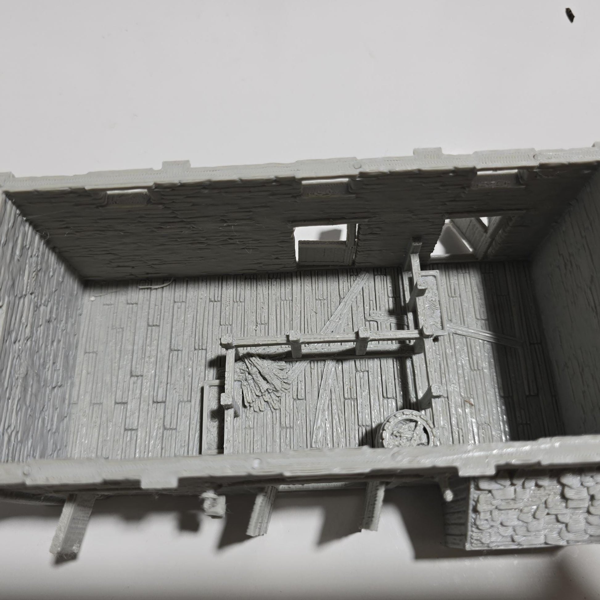 Greendale Cattle Shed: Historical Colonial Barn for D&D, Model Railroading, and Wargaming