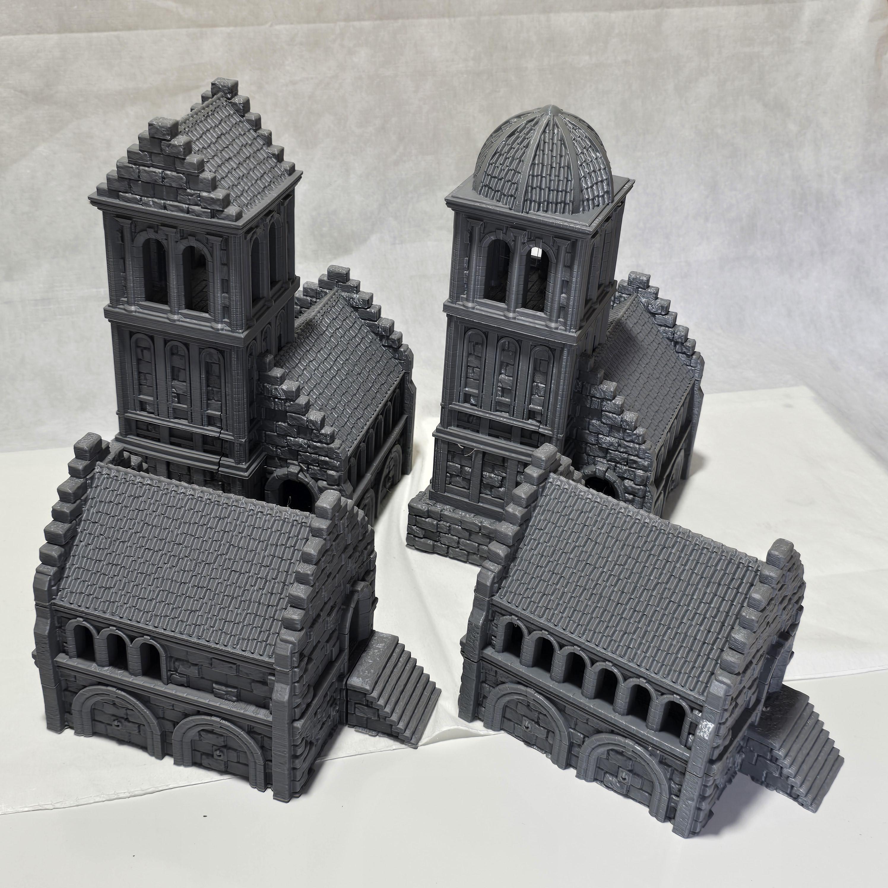 Building 1 SET, 4 Buildings, Ivory Citadel, Ivory Towers, Ivory Buildi ...