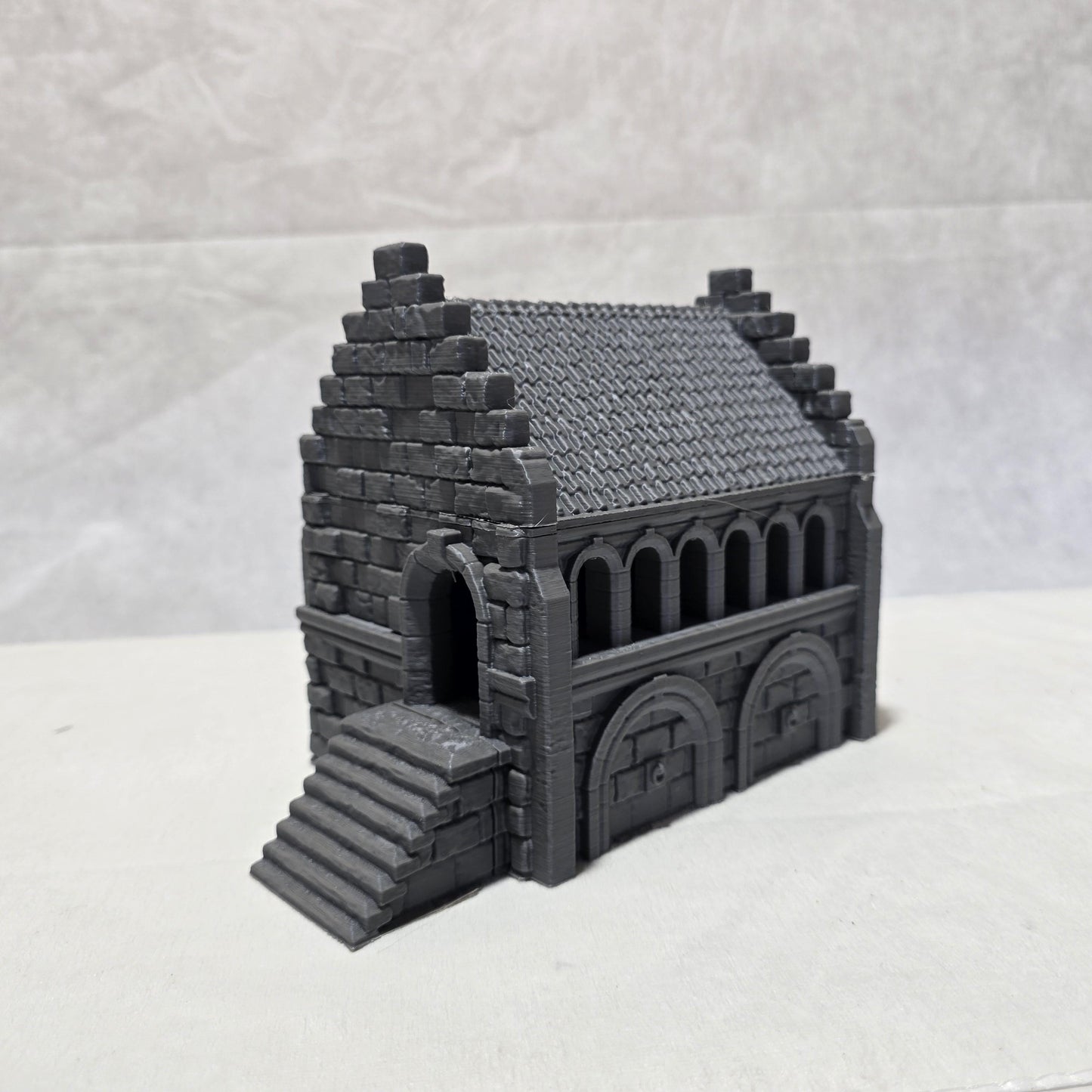 Forum Building, Ivory Citadel, Ivory Towers, Ivory Building, Dungeons and Dragons, LOTR