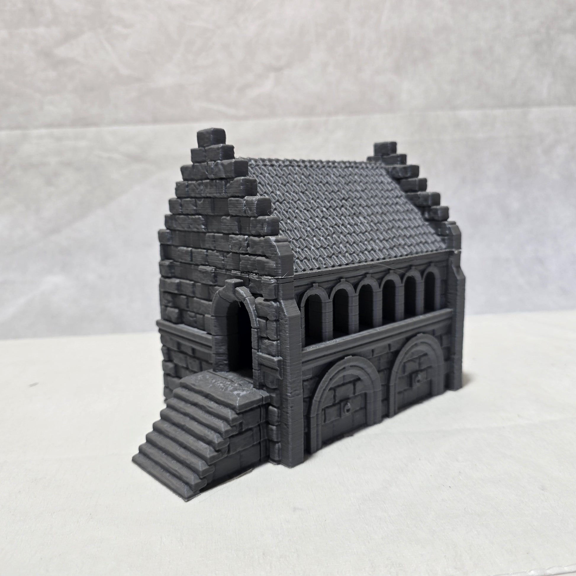 Forum Building, Ivory Citadel, Ivory Towers, Ivory Building, Dungeons and Dragons, LOTR