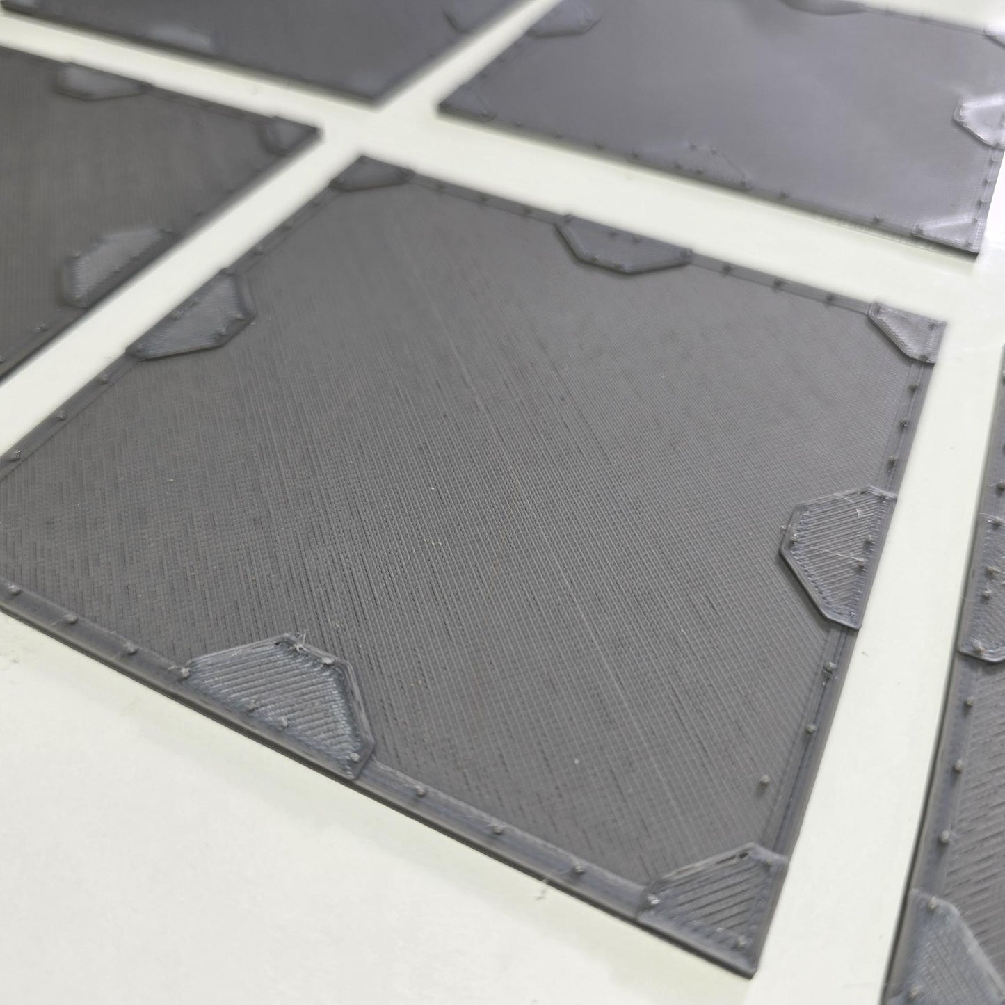 Sector Forge Road System A – Standard Deck Pattern 4x4 Modular Sci-Fi Terrain Tiles