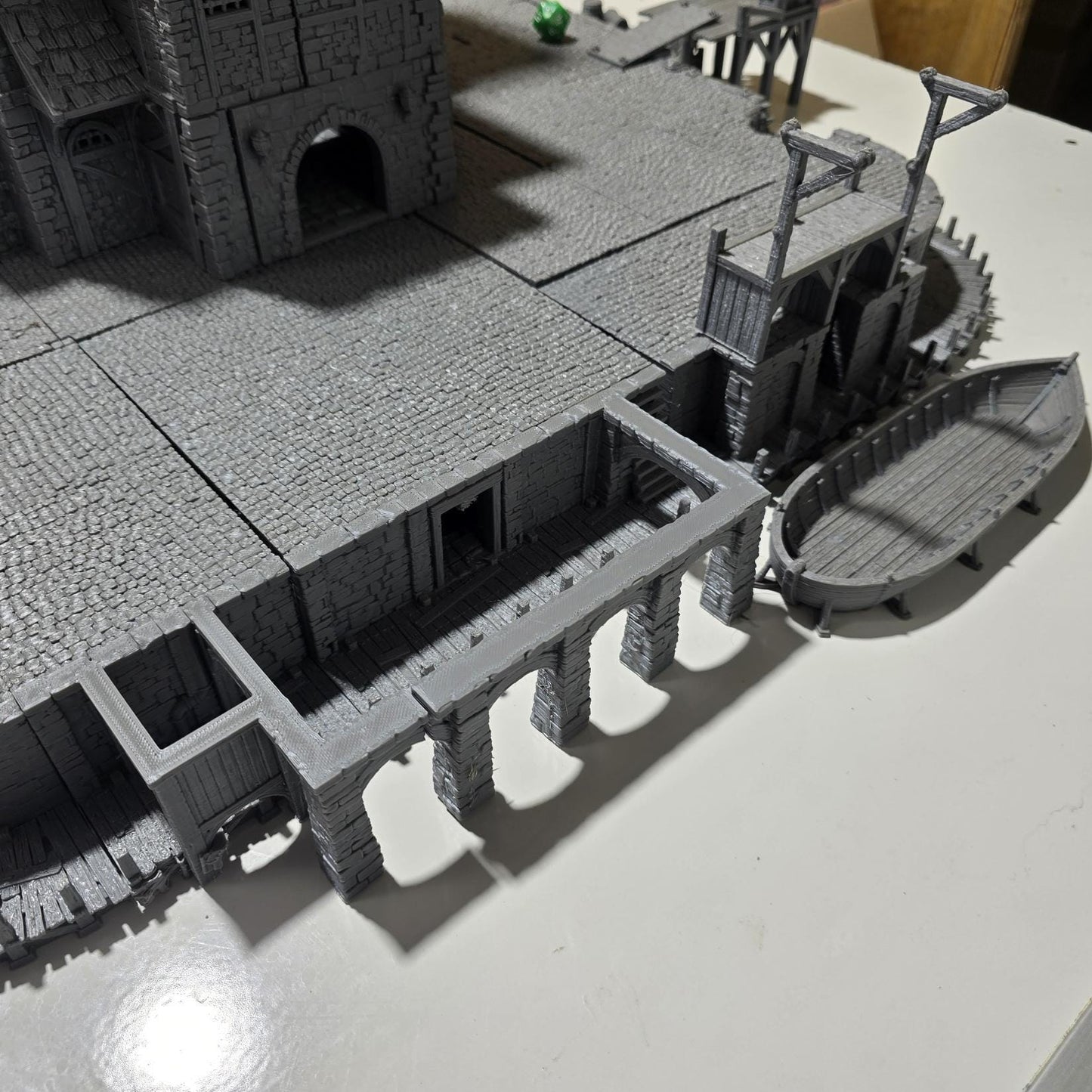 Ancrabourg Prison Complex, Prison, jail, lockup, Port Royal, Skirmish, D&D Terrain, Tabletop Terrain