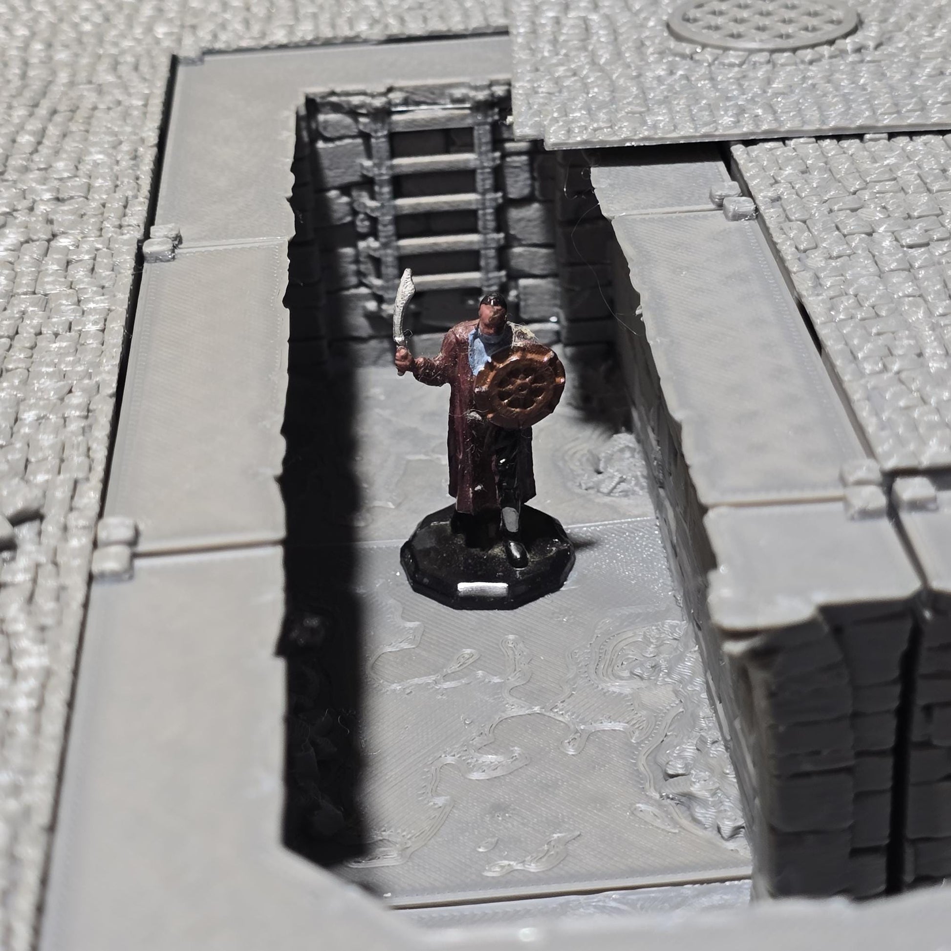 Ancrabourg Prison Complex, Prison, jail, lockup, Port Royal, Skirmish, D&D Terrain, Tabletop Terrain