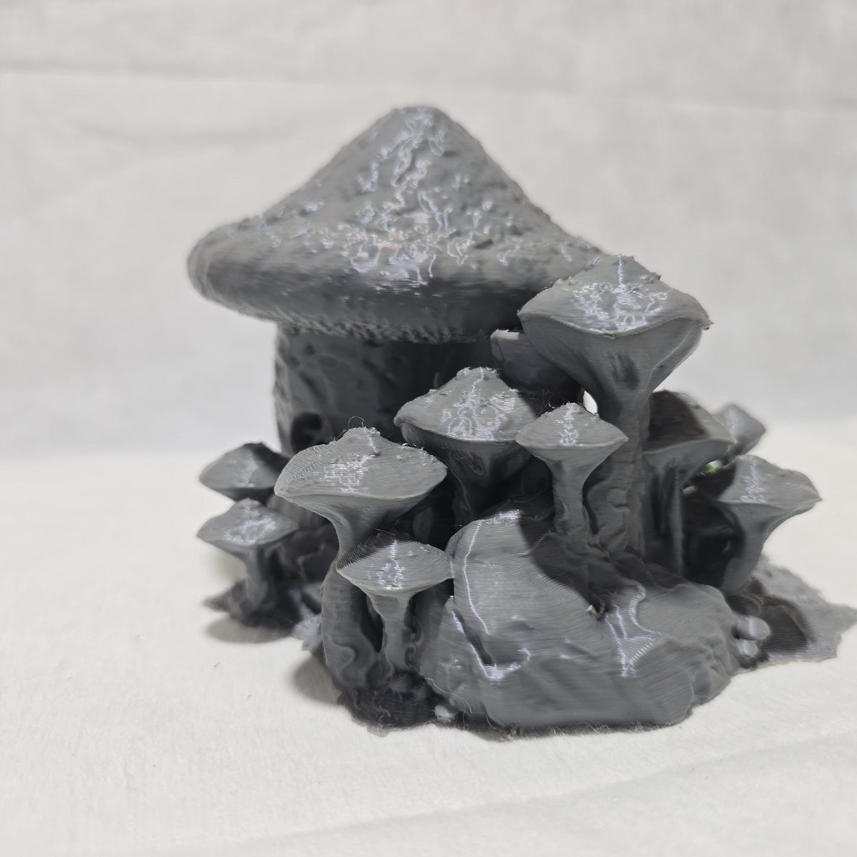 Sporekeeper’s Mushroom House – 3D Printed Unpainted PLA Building for Tabletop RPGs, DnD, Pathfinder & Wargaming