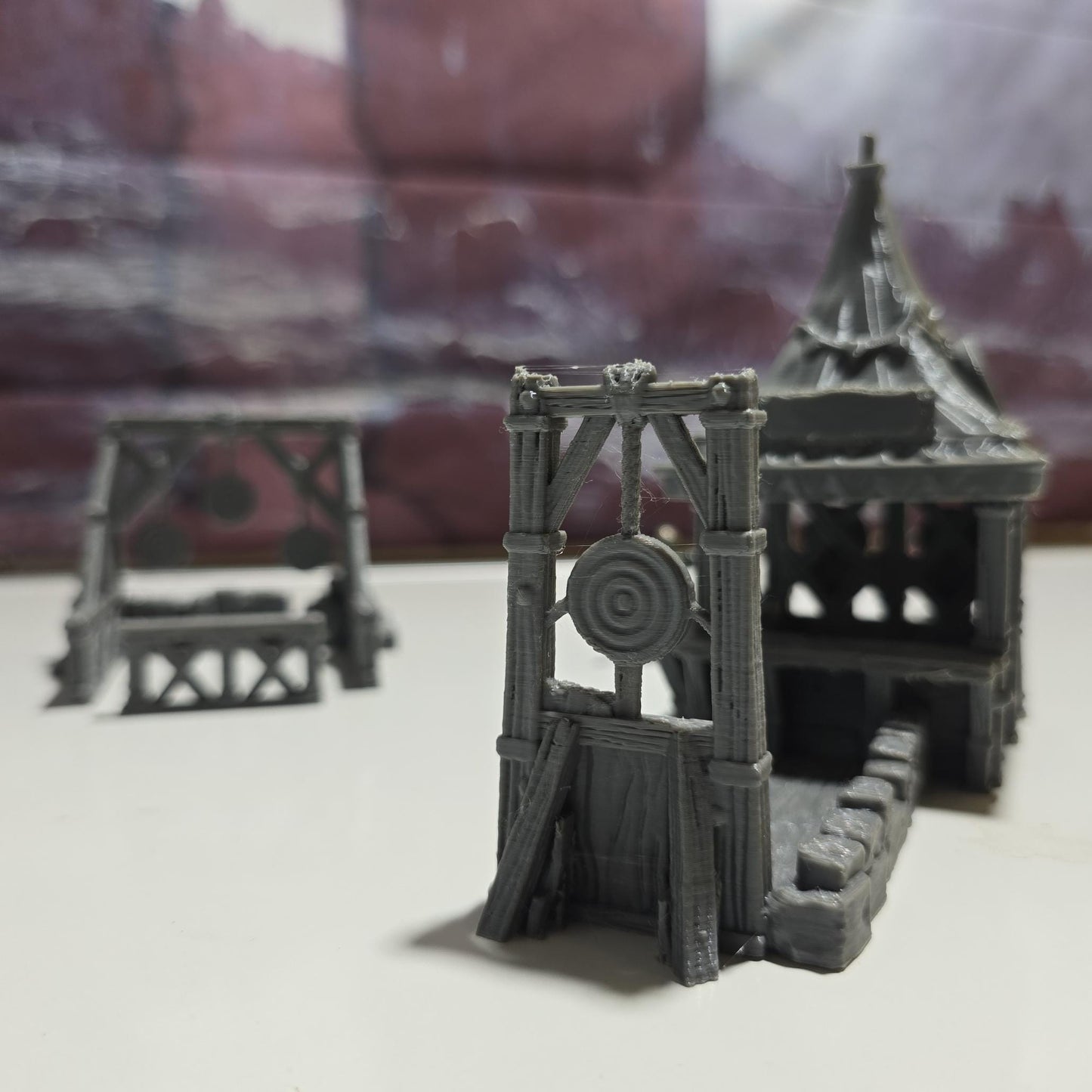 Training Yard: Medieval Archery Range & Sparring Grounds 28MM Tabletop Terrain