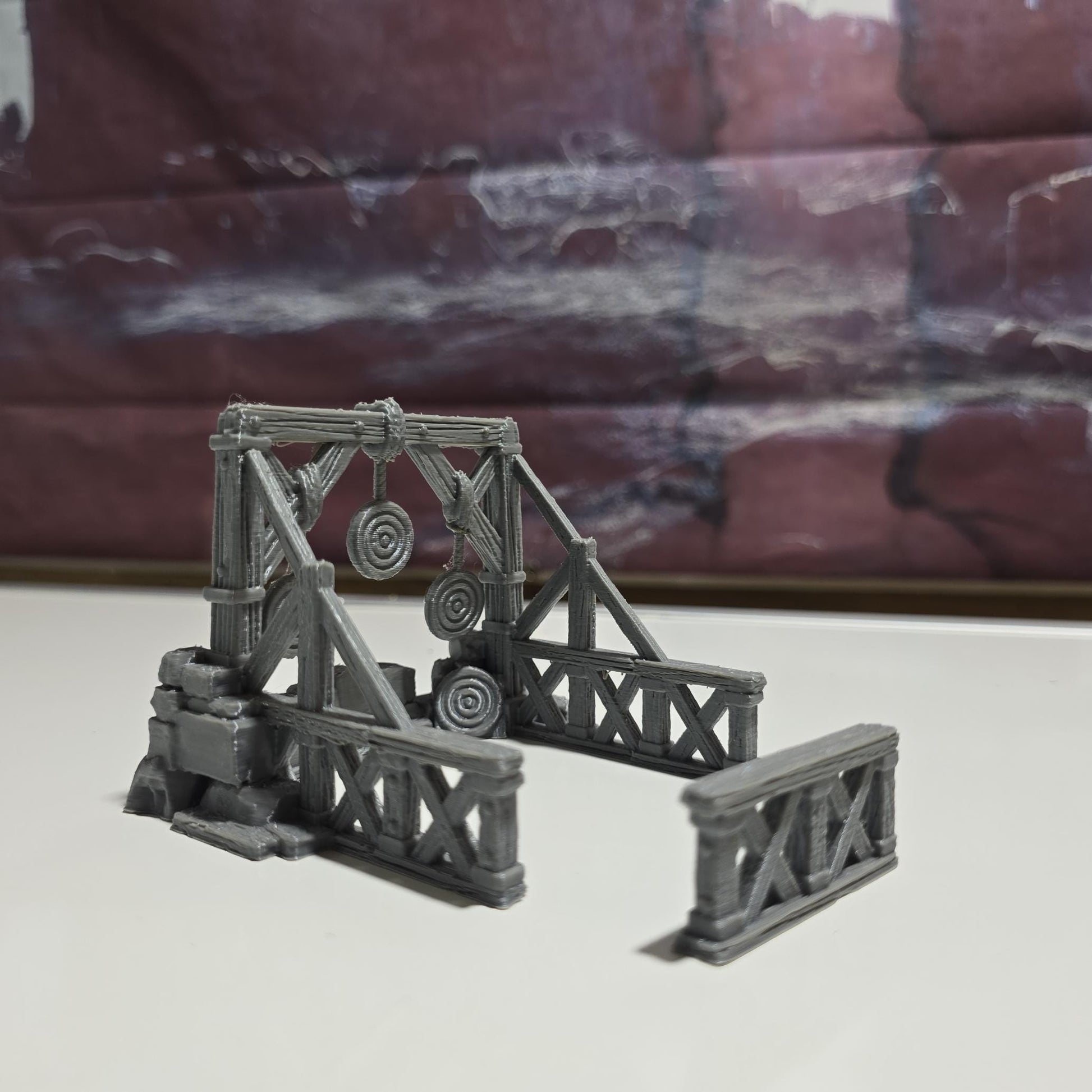 Training Yard: Medieval Archery Range & Sparring Grounds 28MM Tabletop Terrain