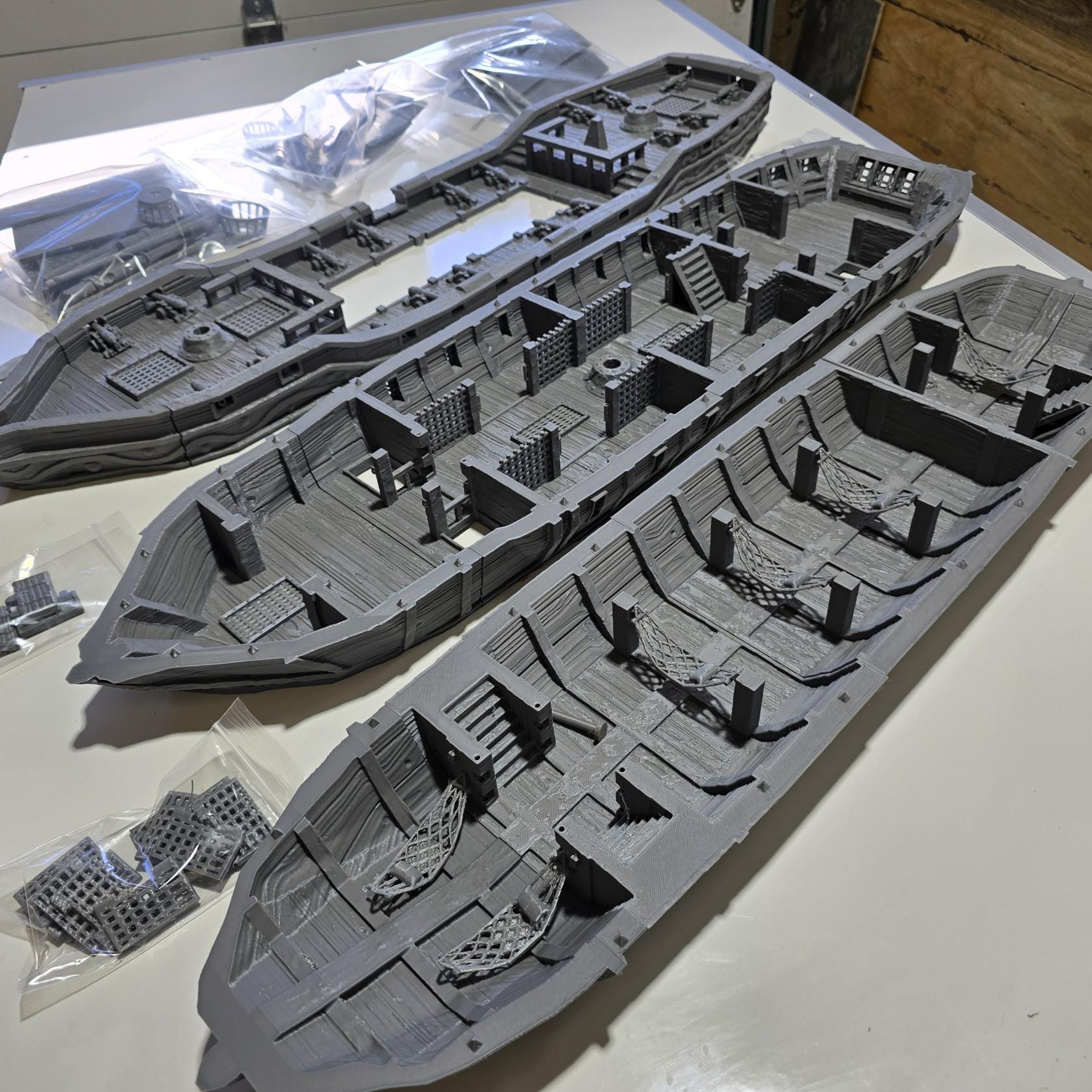 Pirate Slave Ship: Classic Age Maritime Model for D&D, Model Railroading, and Wargaming